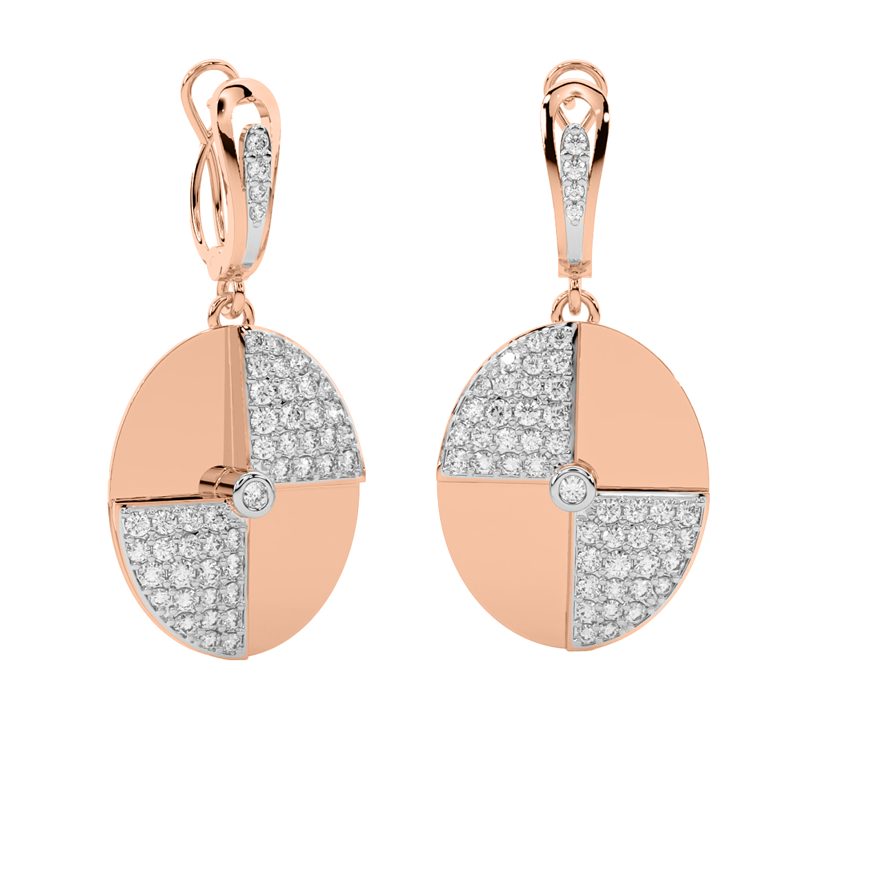 Baby Bloomer Diamond Earrings