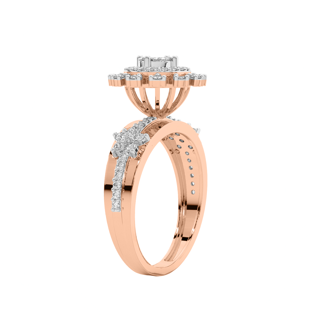 Sinai Round Diamond Engagement Ring