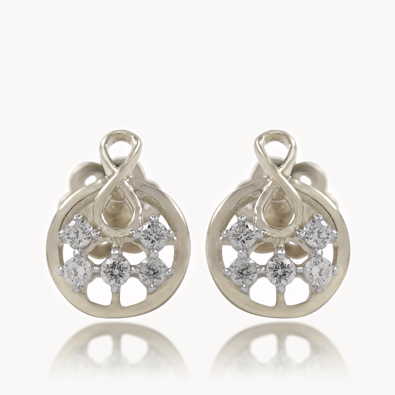 Infinite Moon Diamond Studs