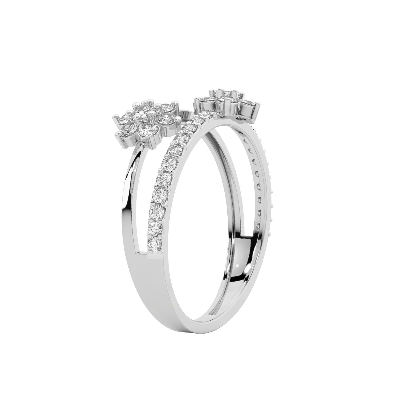 Massiel Round Diamond Engagement Ring