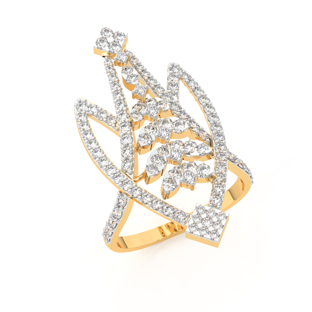 The Fishy Style Diamond Ring