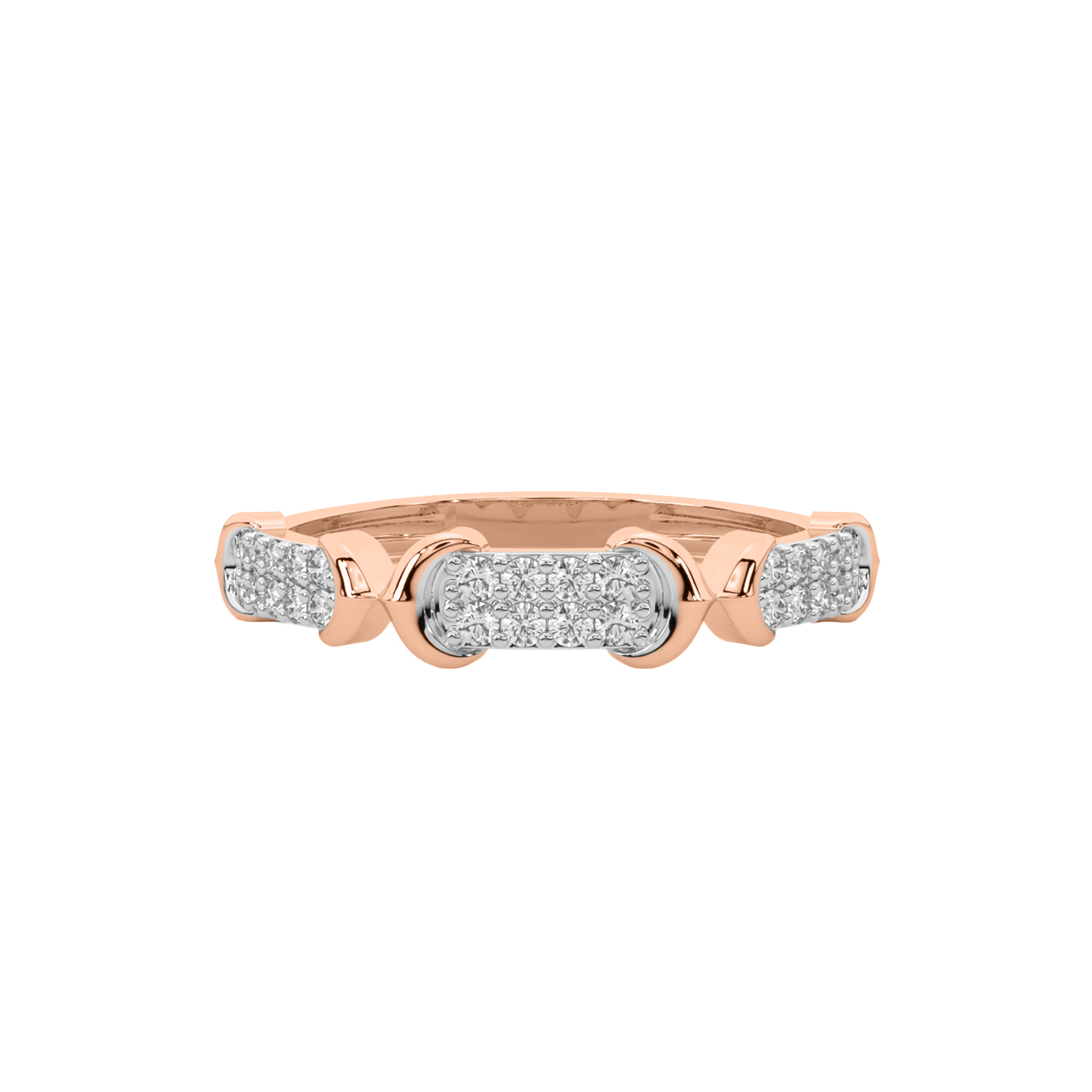 Zia Round Diamond Engagement Ring
