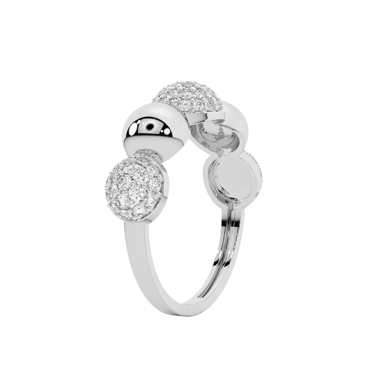 Yahaira Round Diamond Engagement Ring