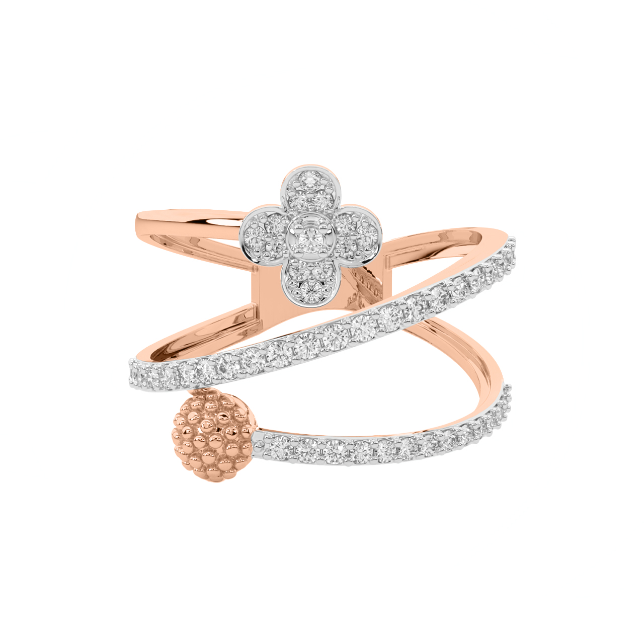 Odede Round Diamond Engagement Ring