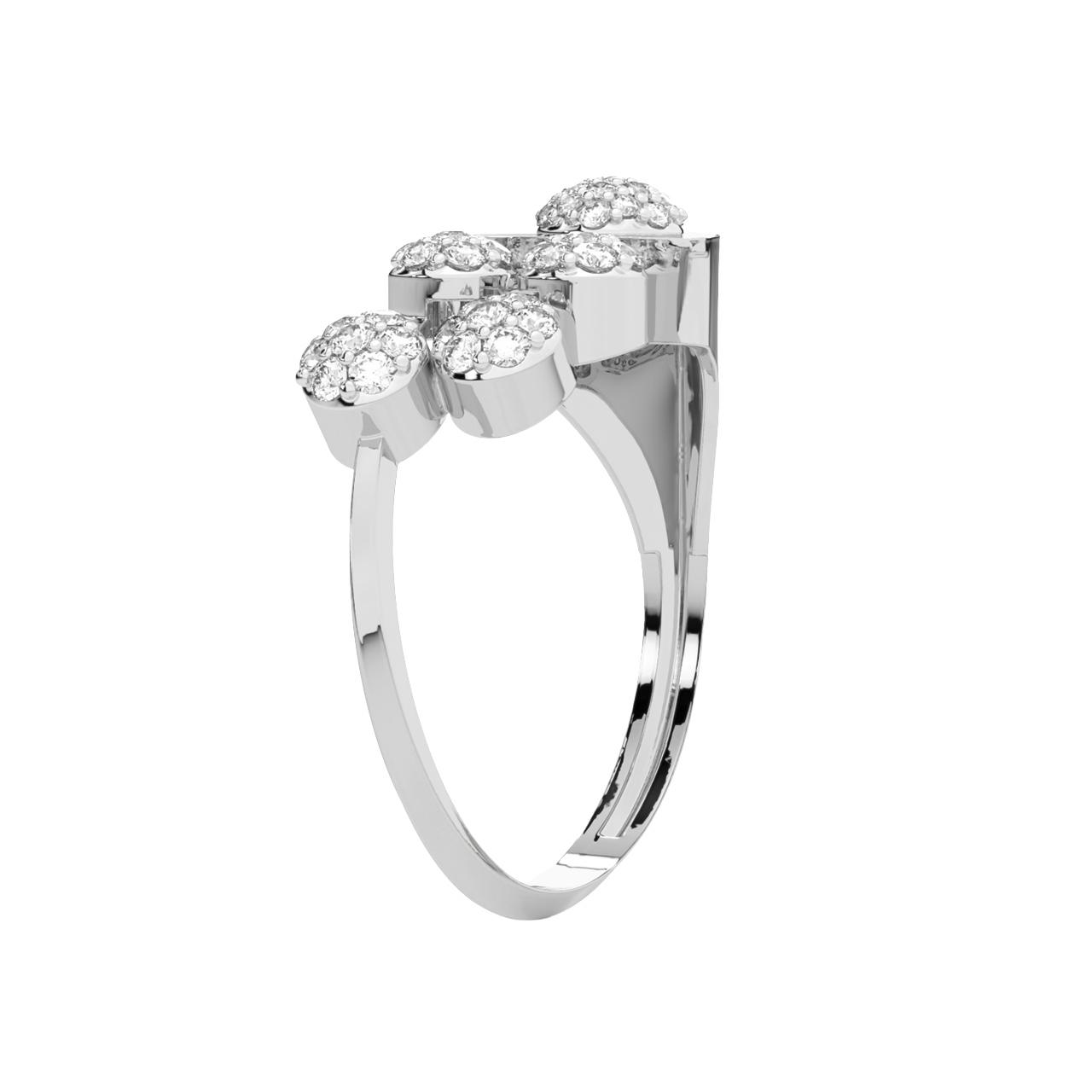 Warner Round Diamond Engagement Ring