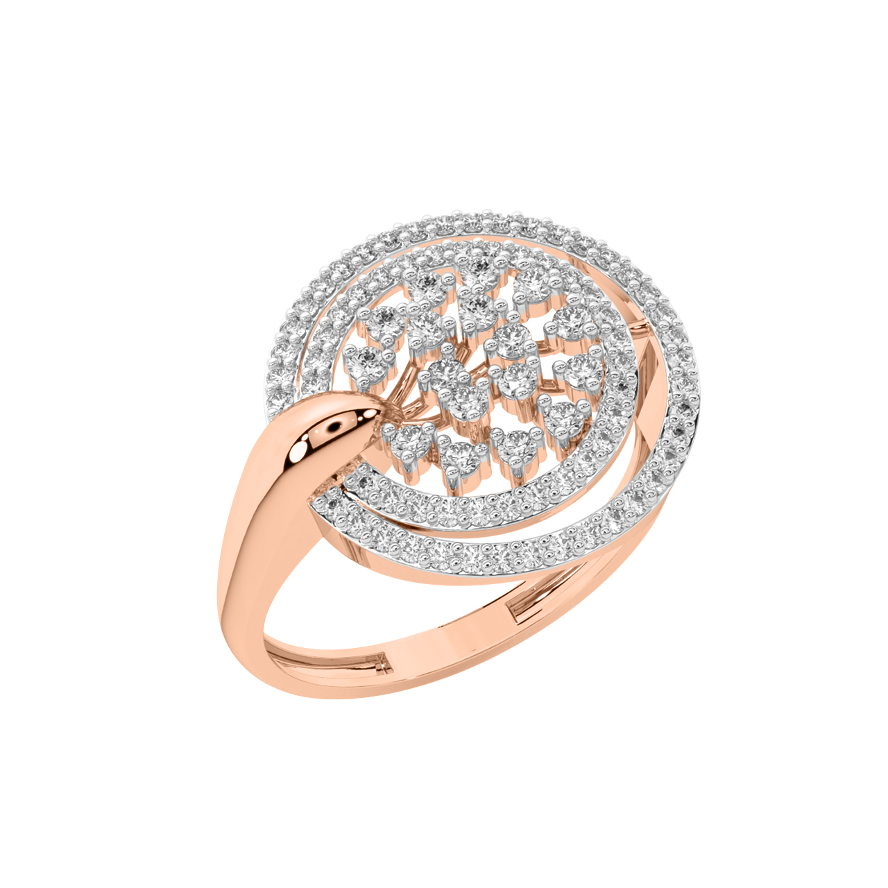 Ariah Round Diamond Engagement Ring