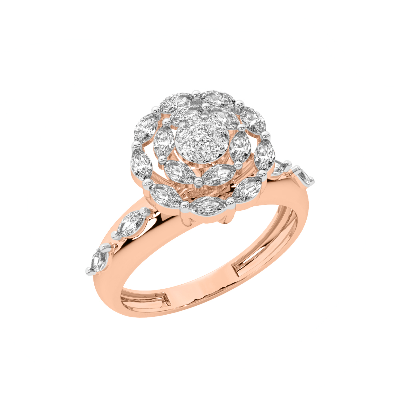 Shyra Round Diamond Engagement Ring