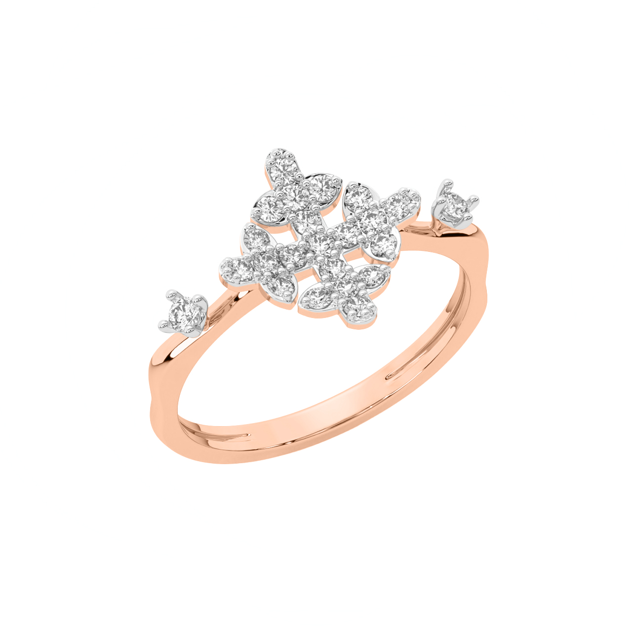 Sammie Round Diamond Engagement Ring