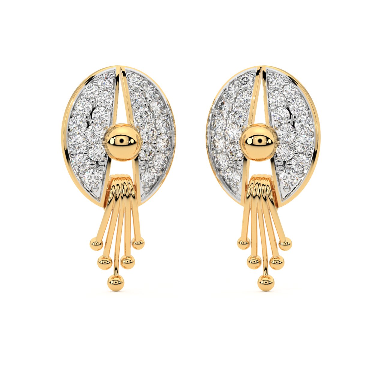 Stylish Designer Diamond Earrings