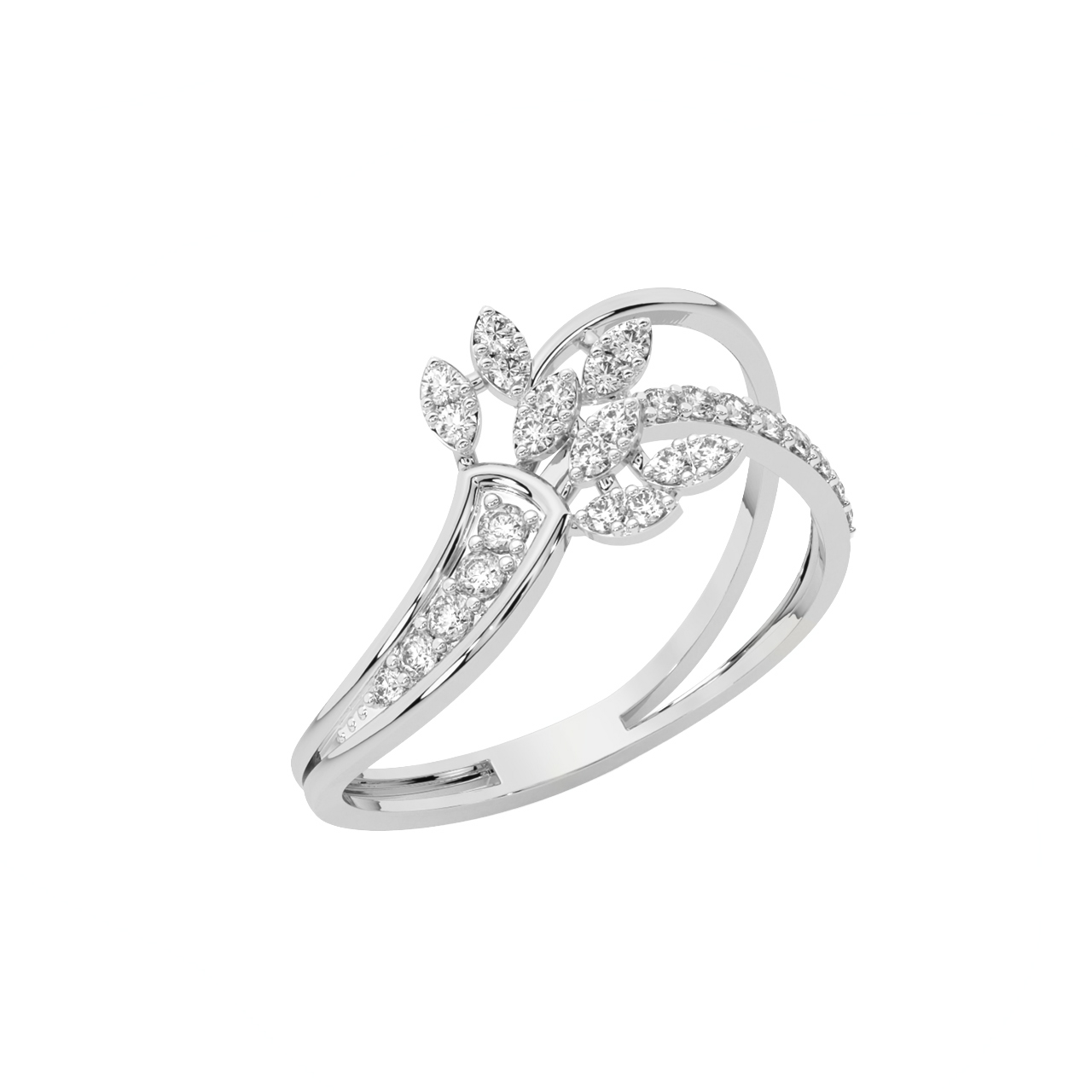 The Fern Coast Diamond Ring