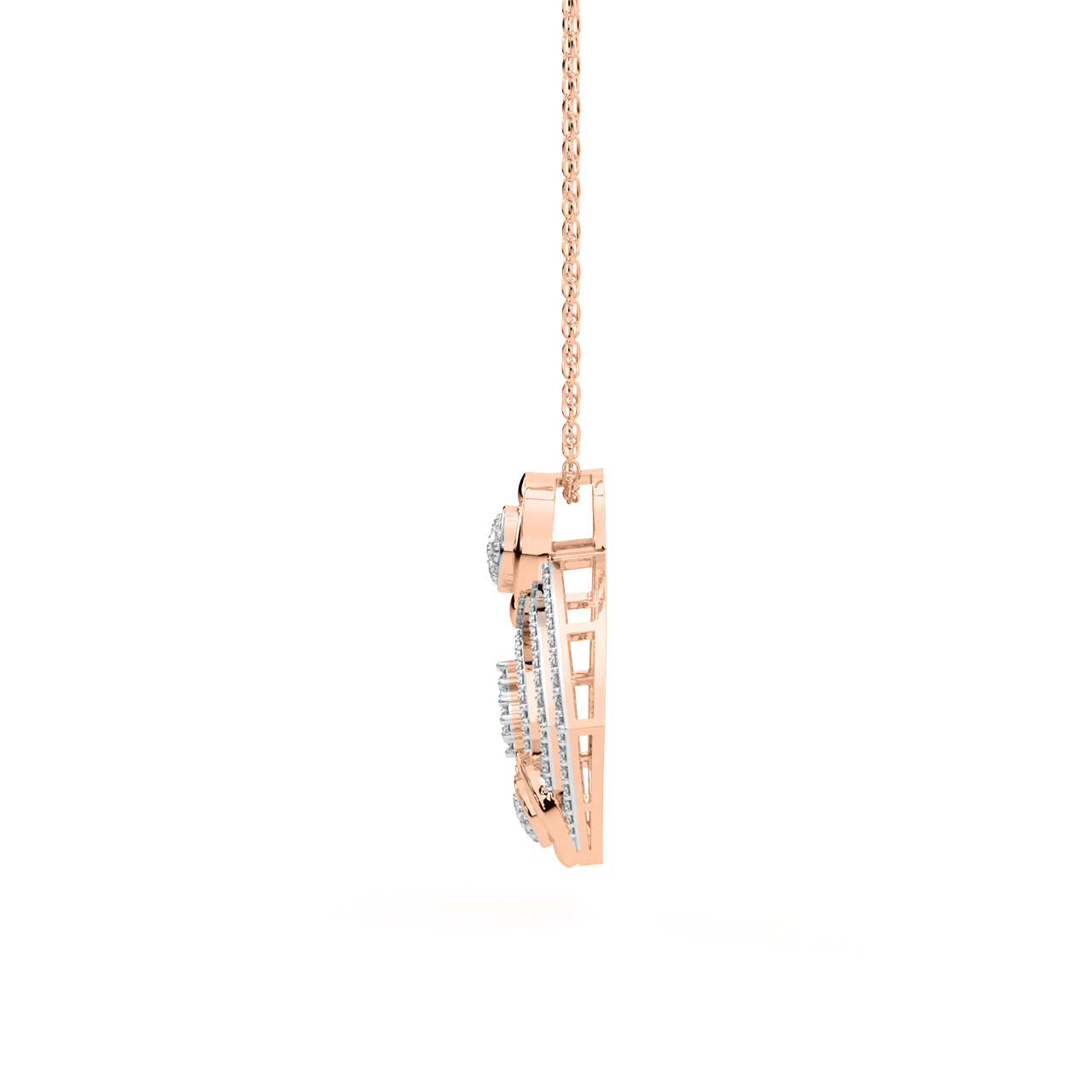 Kevan Round Diamond Office Wear Pendant