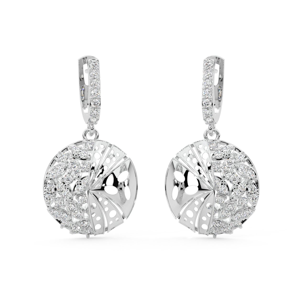 Skin Reveal Diamond Earrings