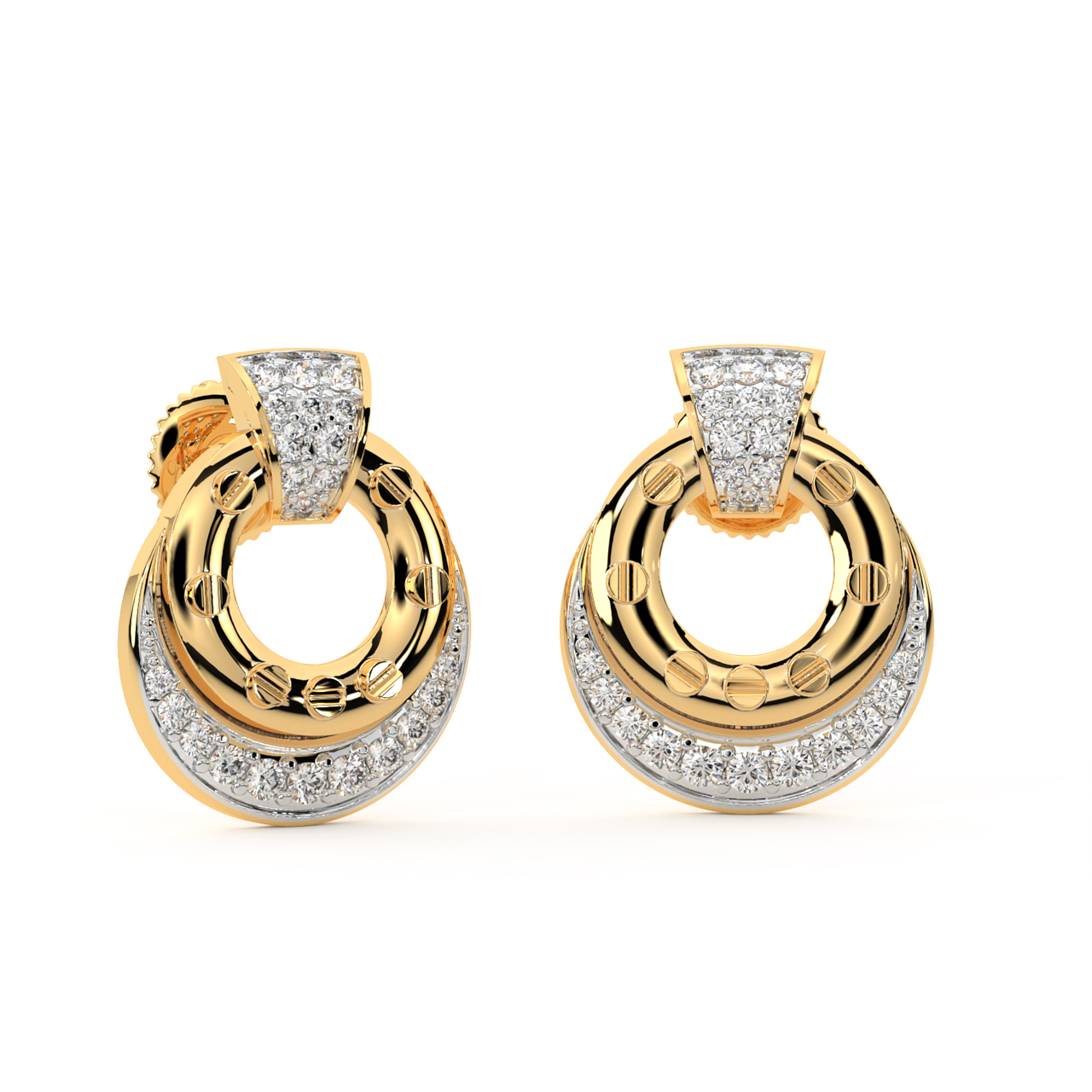 Timeless Trend Diamond Earrings