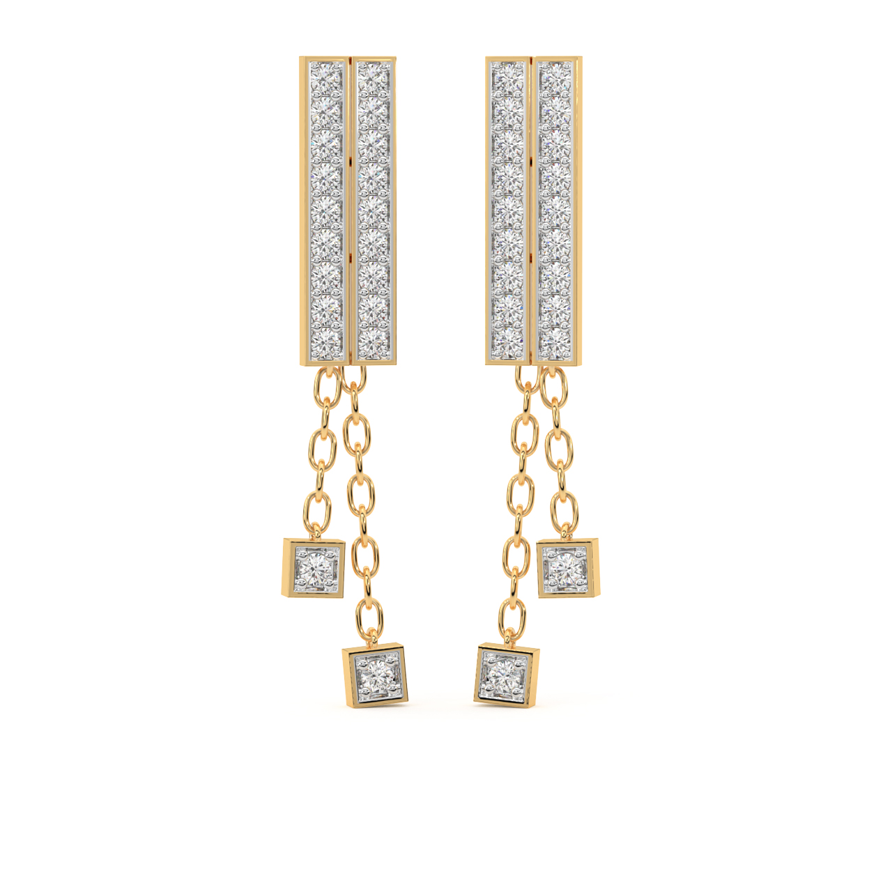 Flashdance Diamond Earrings