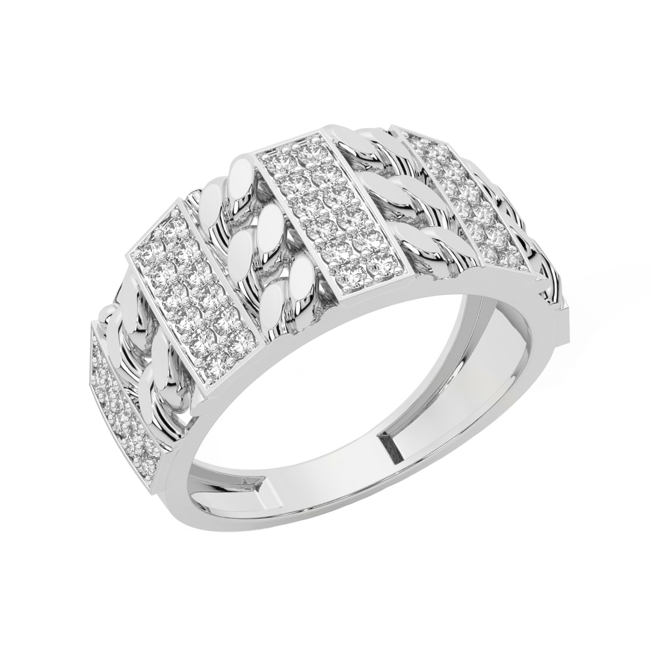 Timeless Designer Diamond Men's Ring