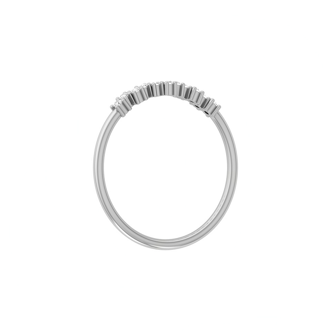 Diamond Regal Lining Ring