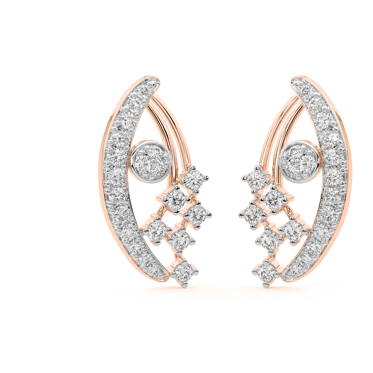 Freya Diamond Stud Earrings