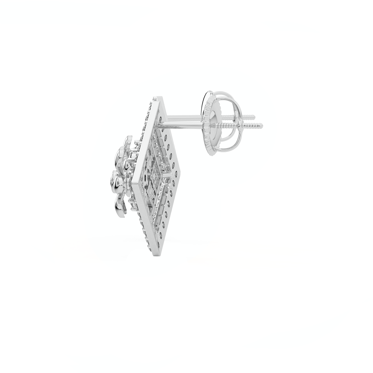 Zinan Round Diamond Stud Earrings