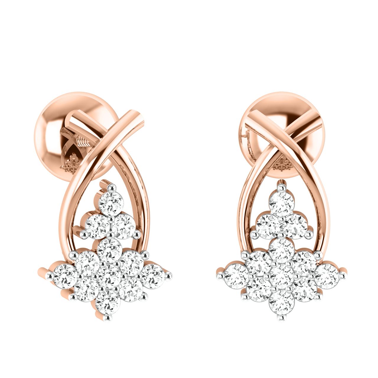 Lana Diamond Stud Earrings For Her