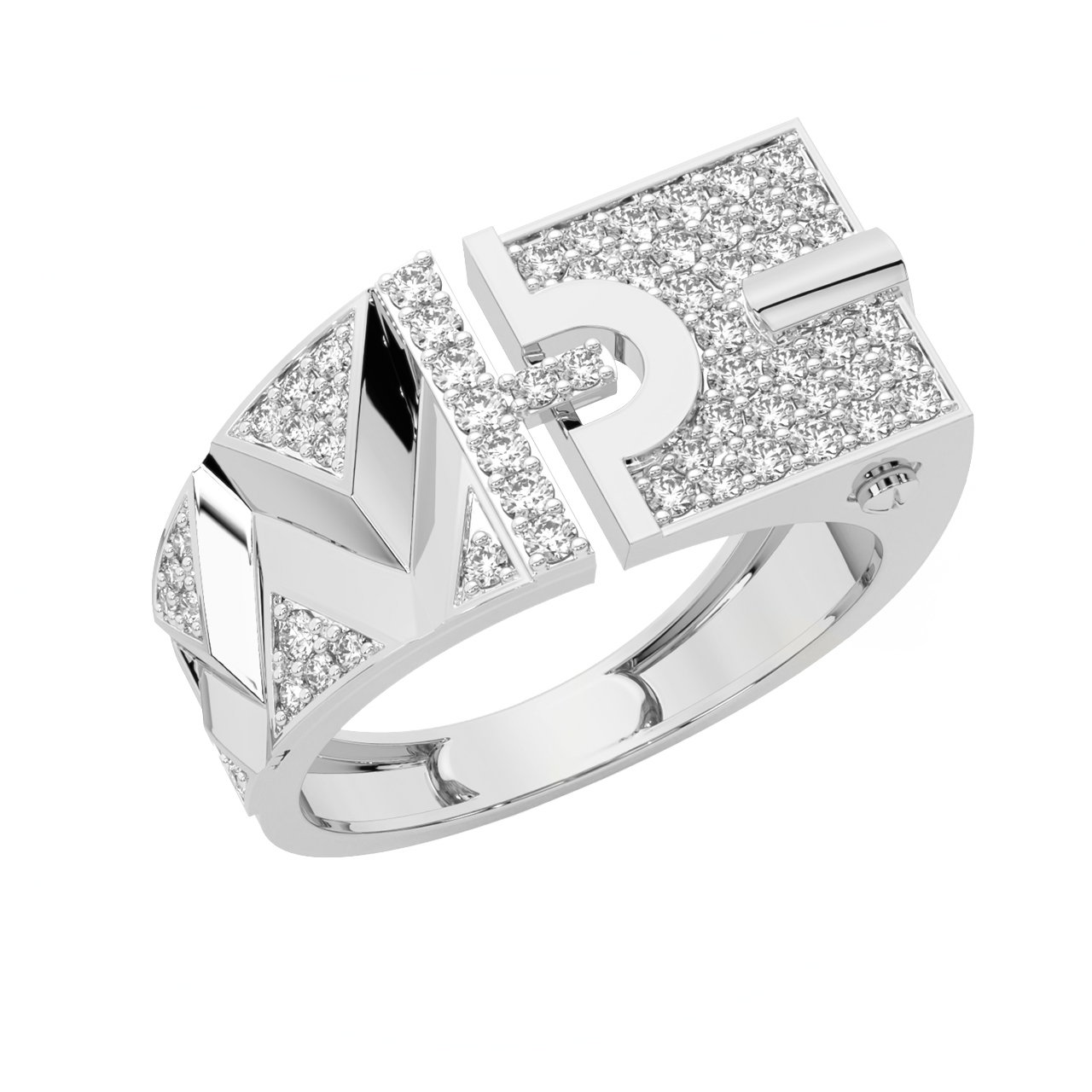 Regal Diamond Ring For Men