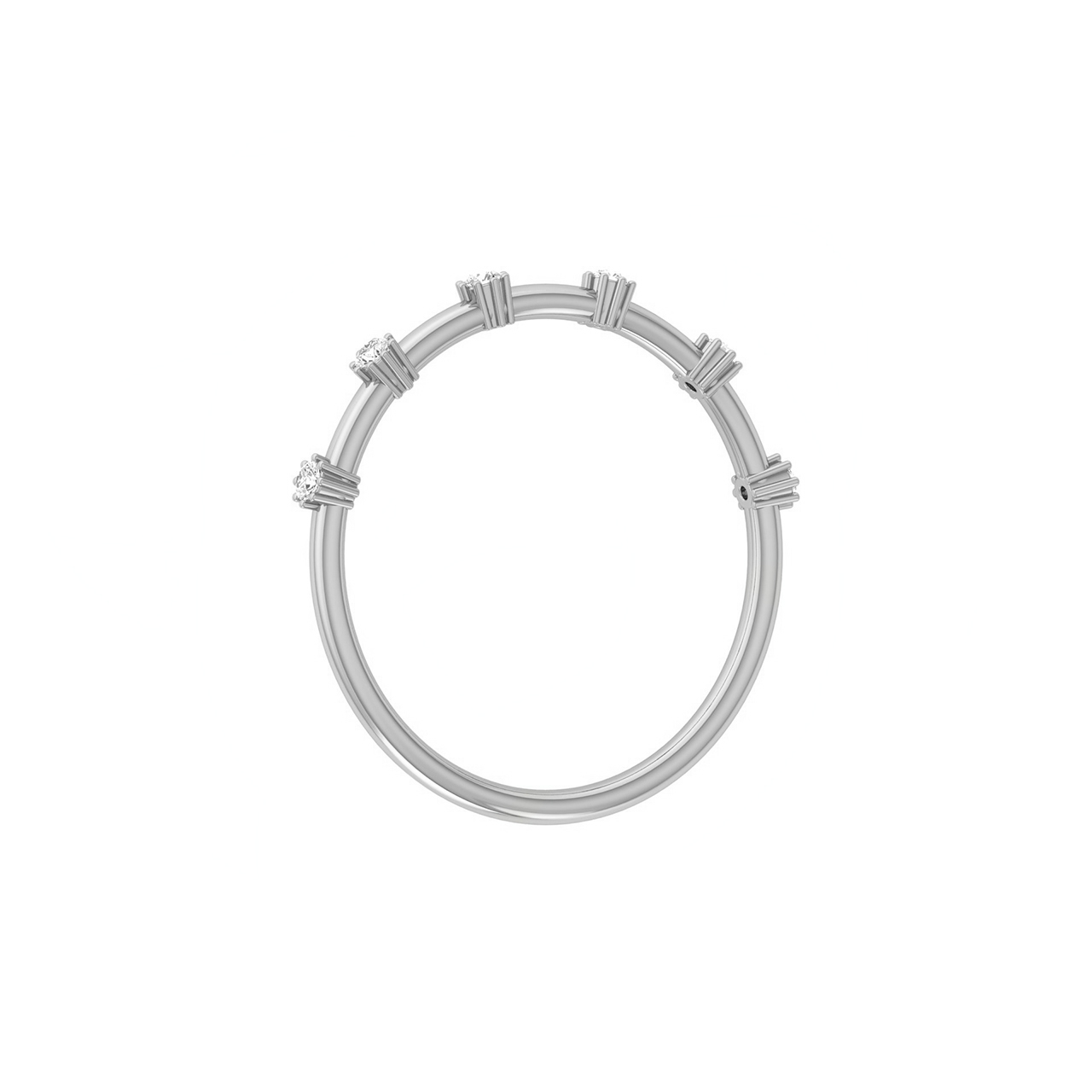 Simple Design Diamond Ring