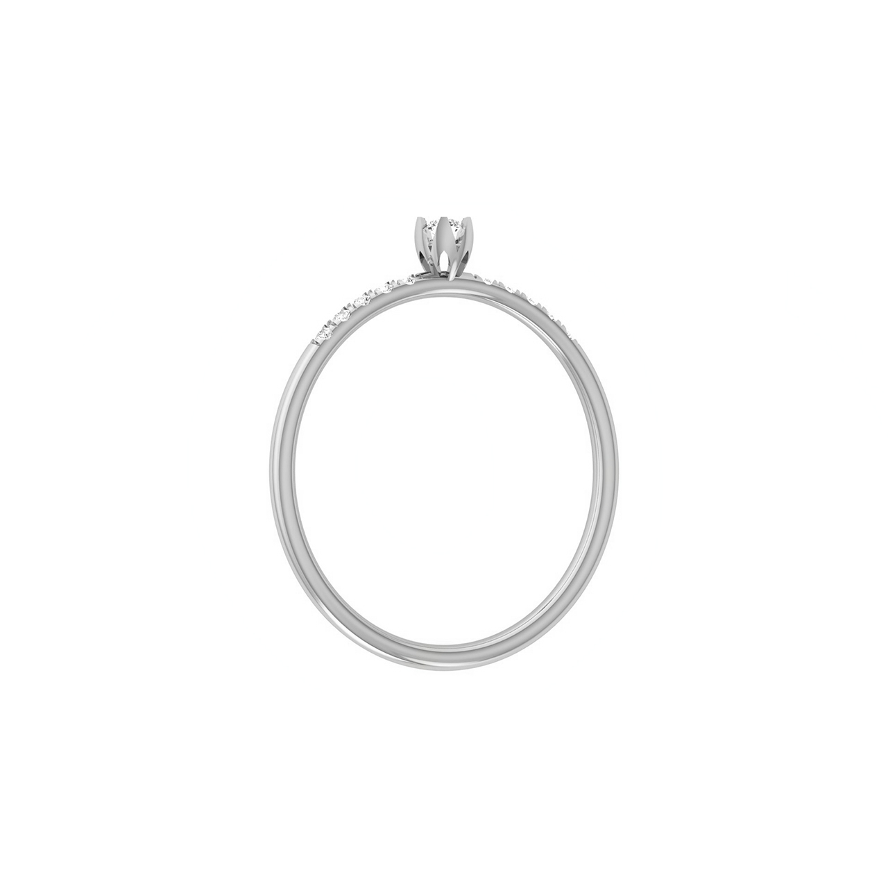 The Charm Design Diamond Ring