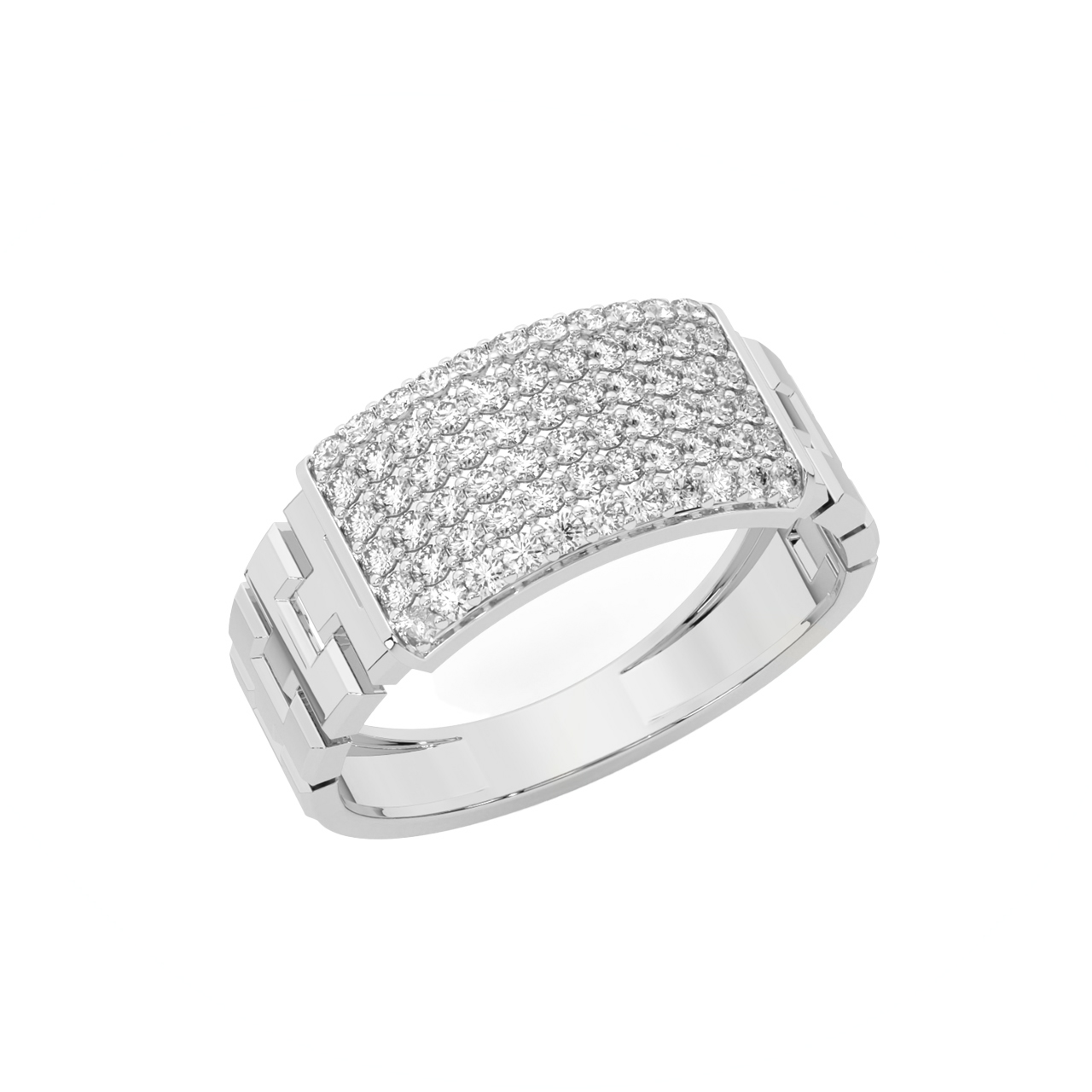 Minimalistic Diamond Ring For Men