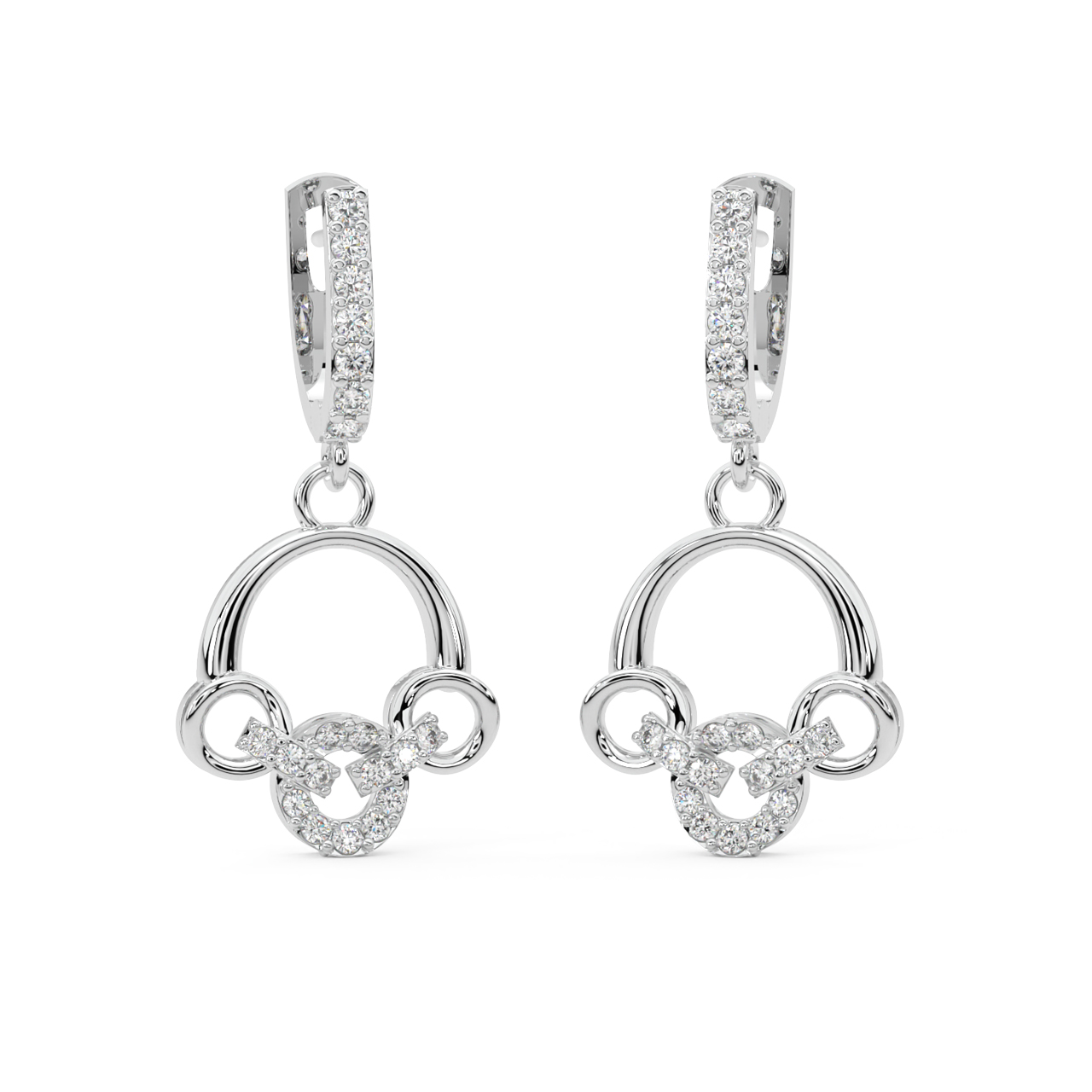 Double Daze Diamond Earrings