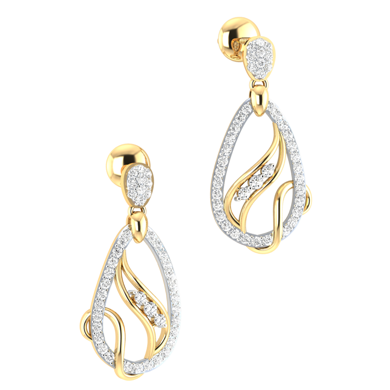 The Kelly Diamond Earrings For Her