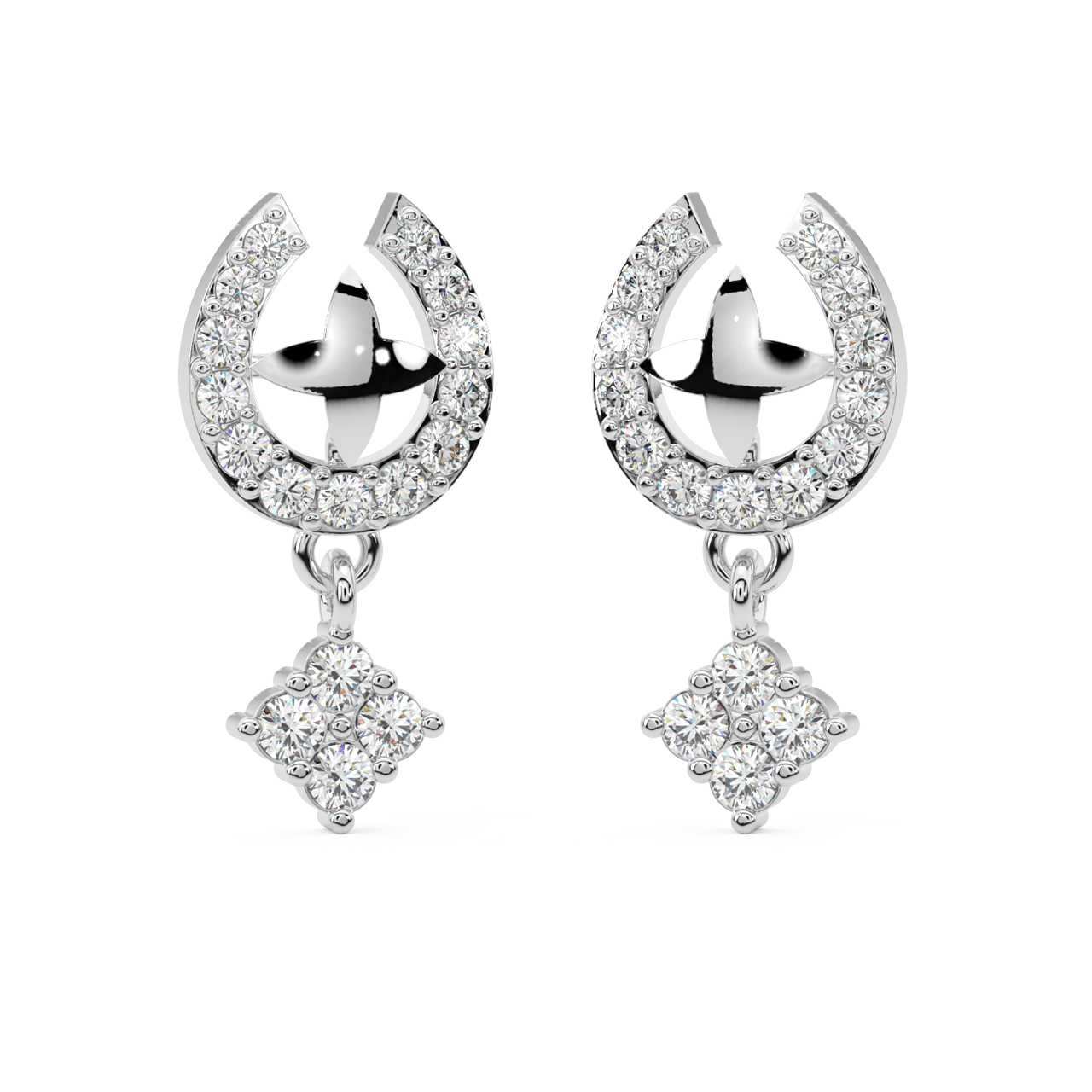 Layer It Down Diamond Earrings