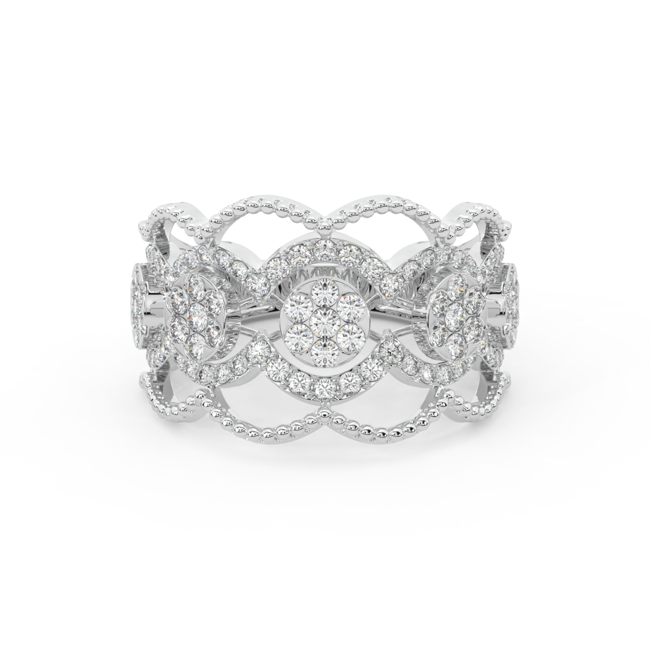 Ace of Lace Diamond Ring