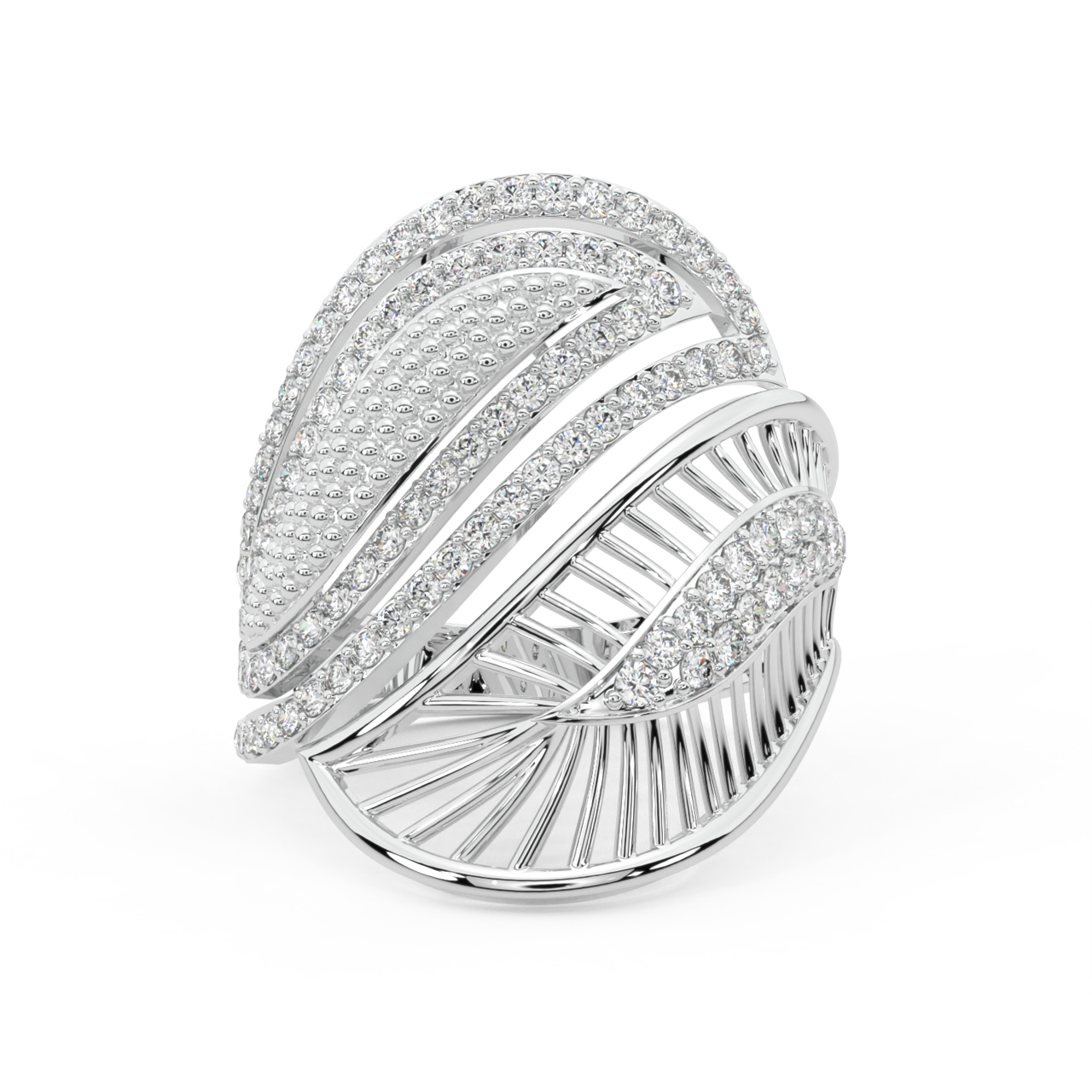 The Layering Design Diamond Ring