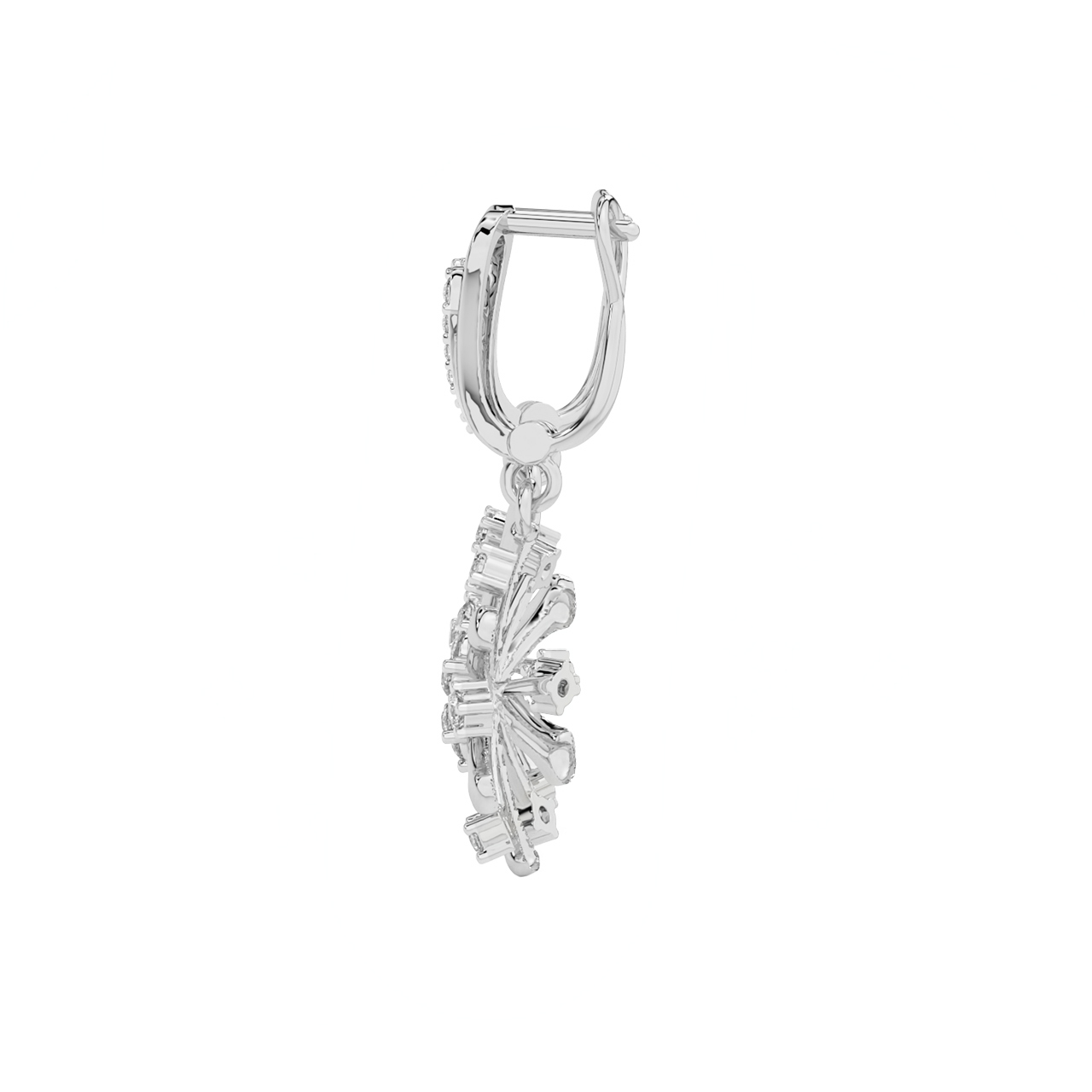 Adair Round Diamond Earrings