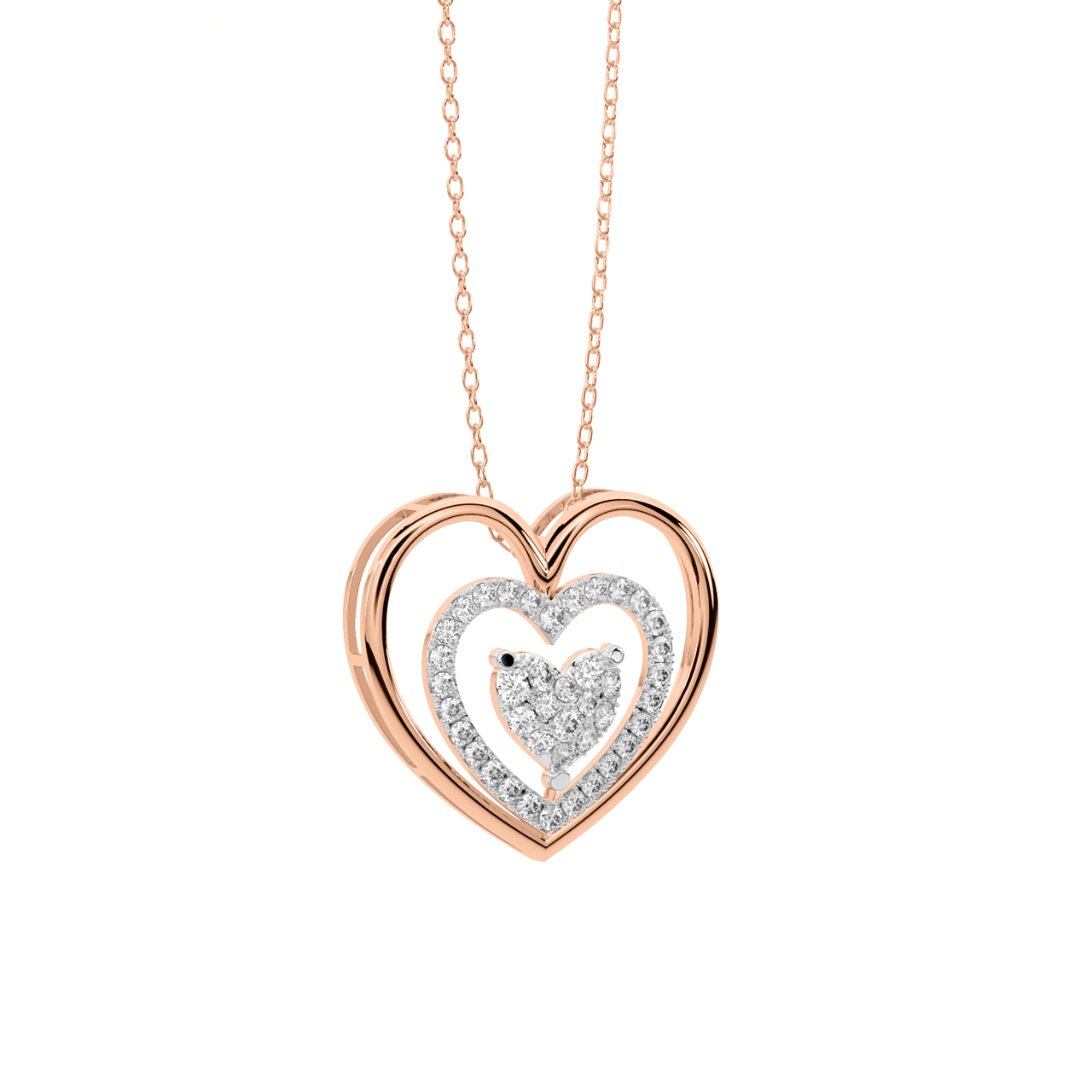 Romantic Heart Shaped Pendant