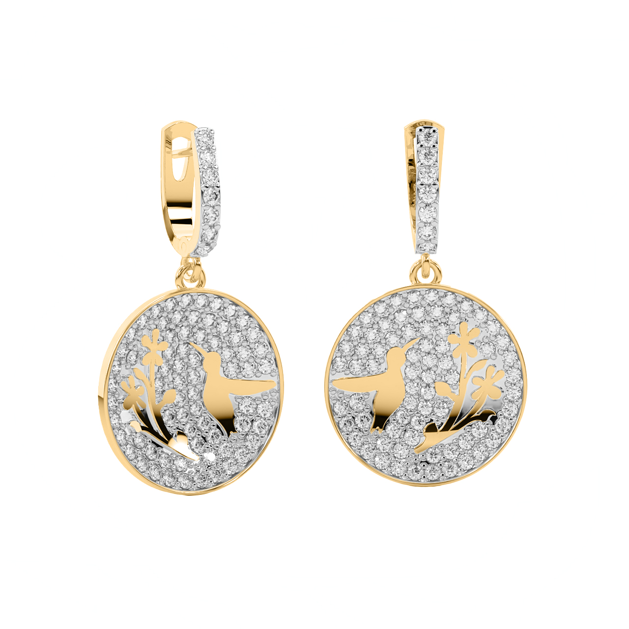 Wildlife Wonders Diamond Earrings