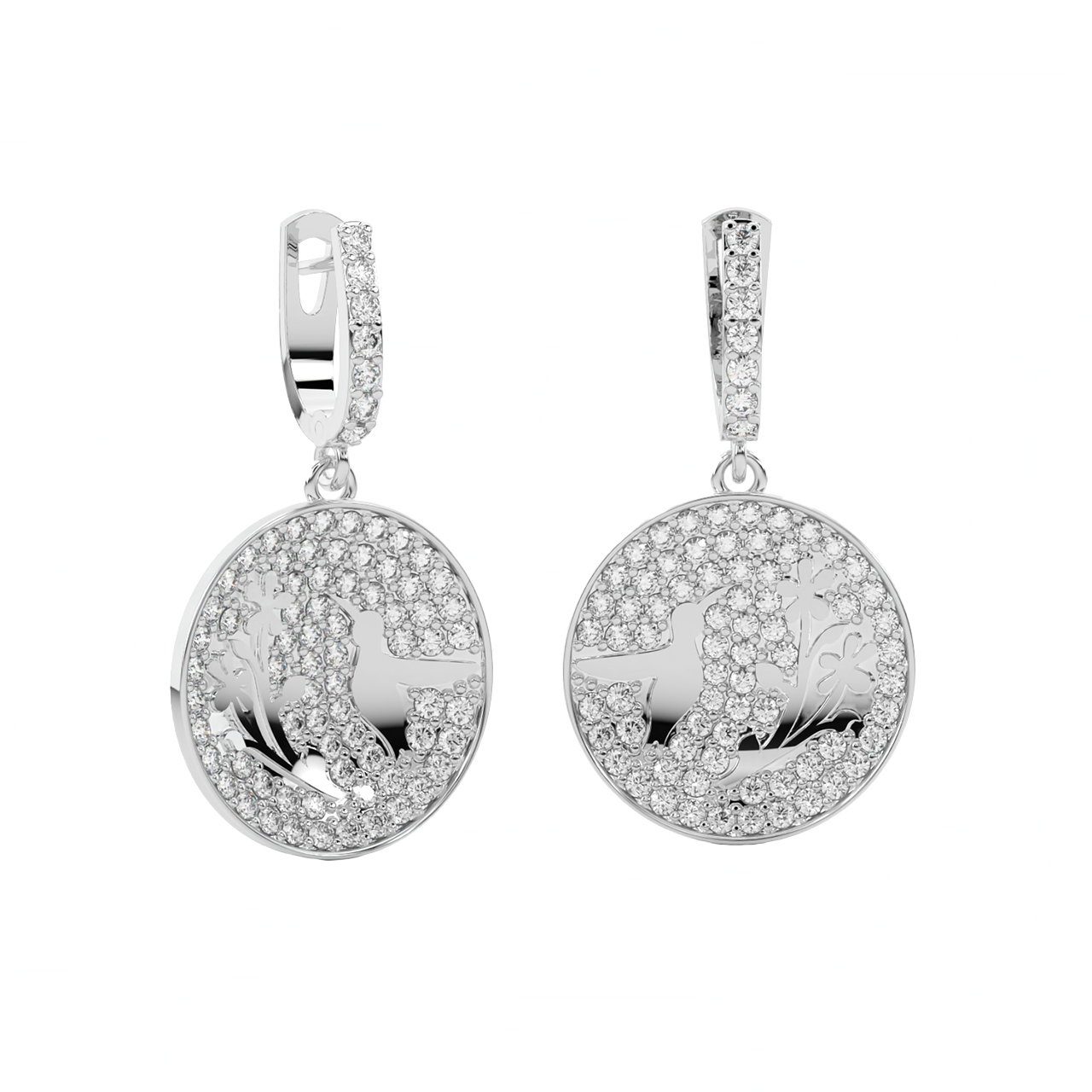 Wildlife Wonders Diamond Earrings