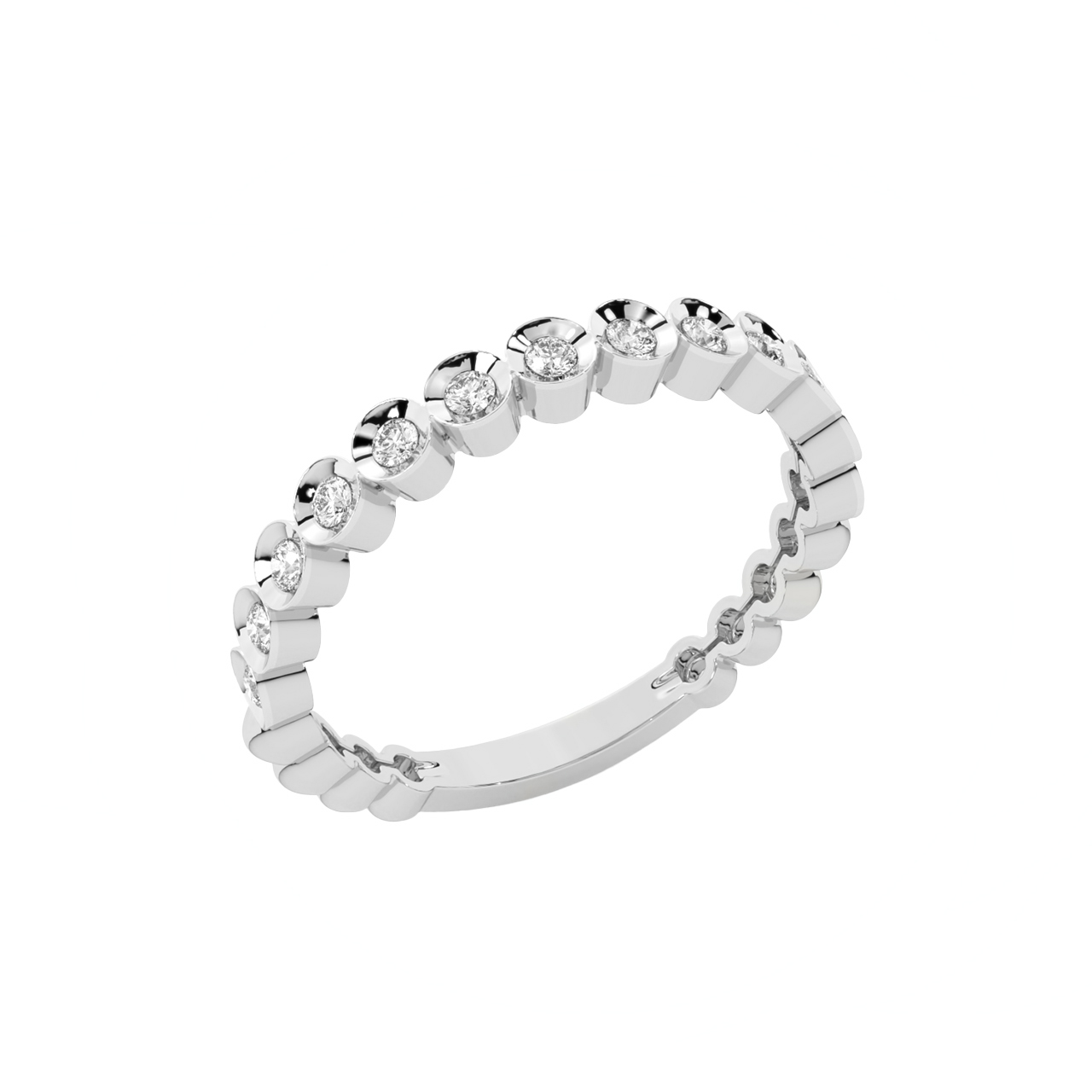 Noam Round Diamond Engagement Ring