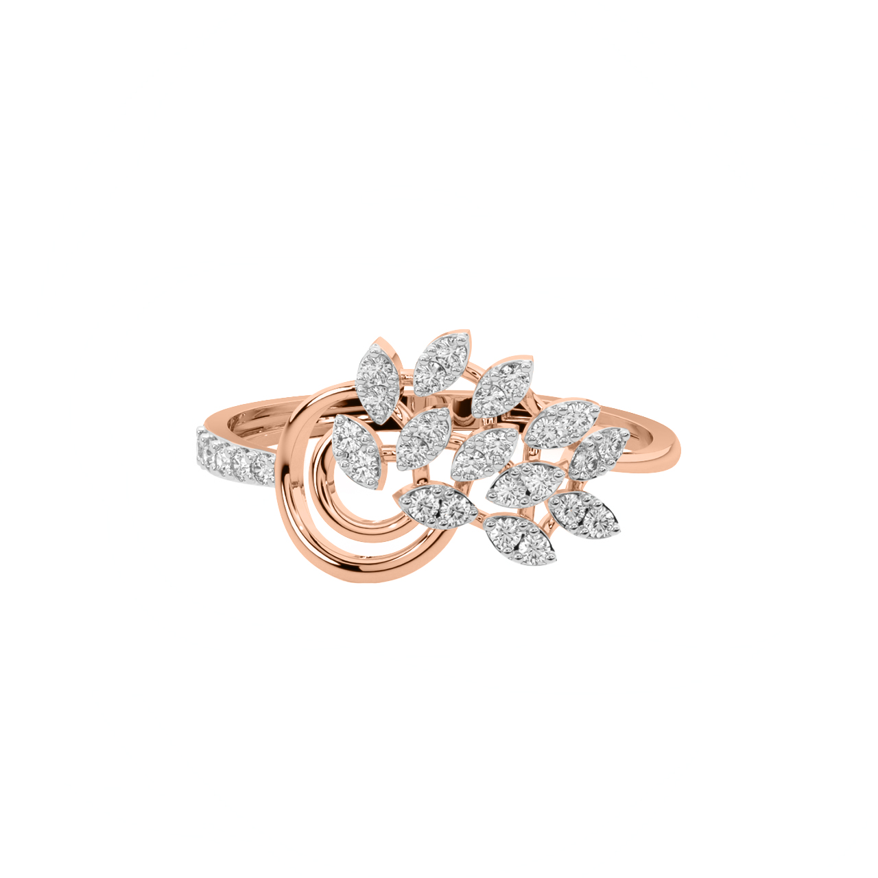 Twinkling Charming Diamond Ring