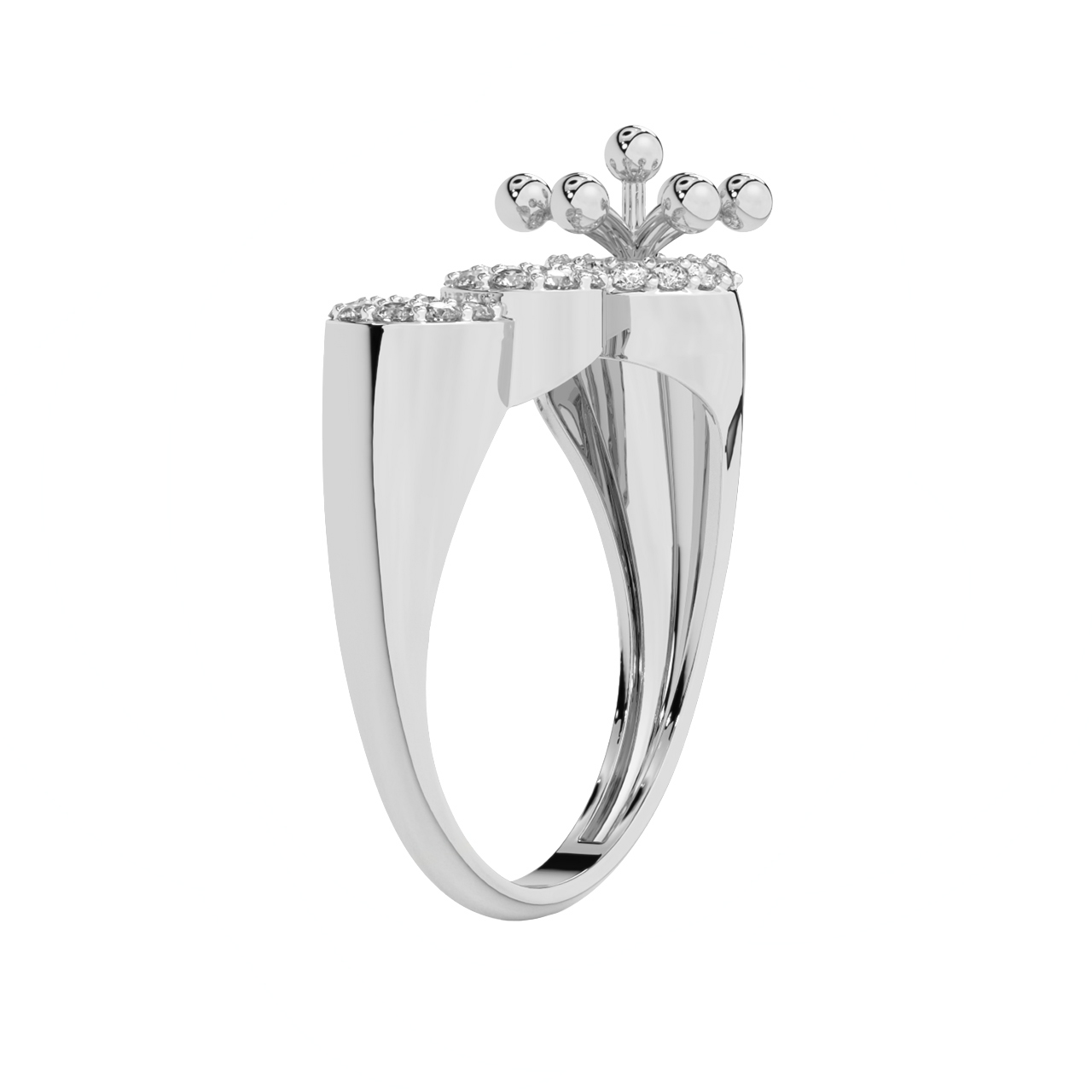 Akiiki Round Diamond Engagement Ring