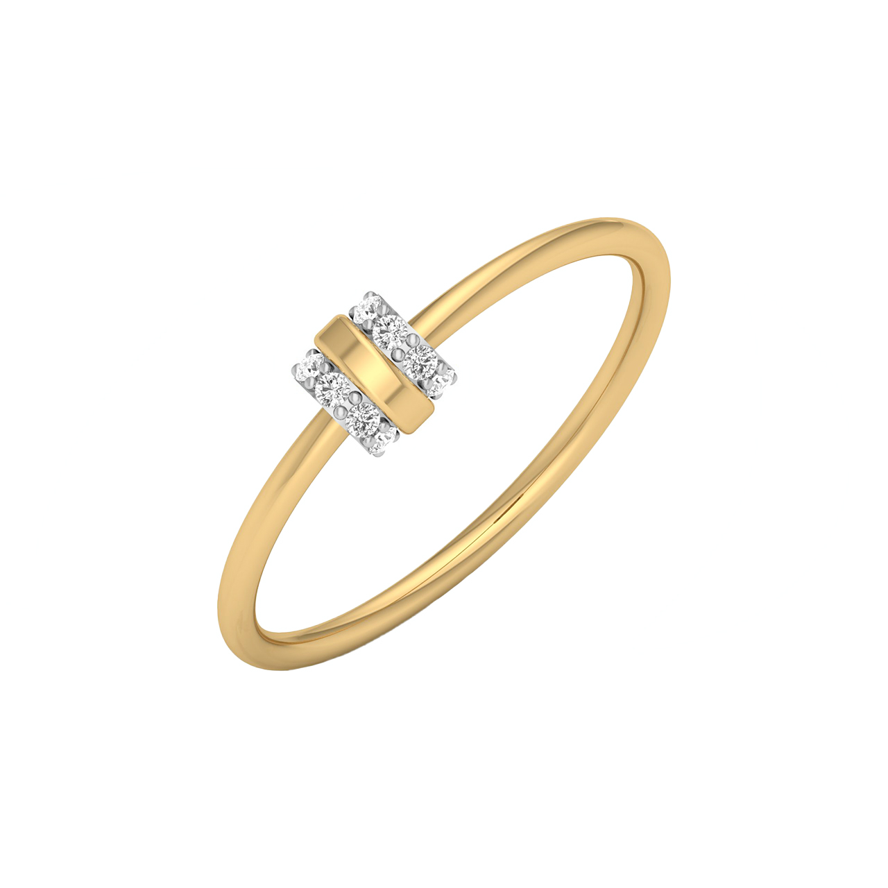 Twinkling Diamond Charming Ring