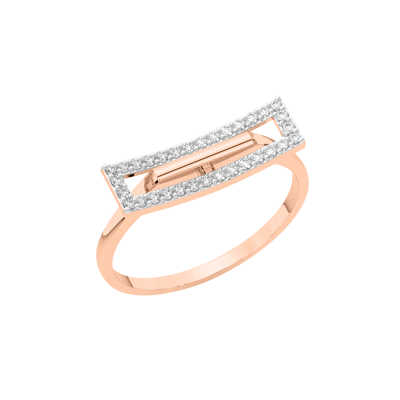 Rashne Round Diamond Engagement Ring
