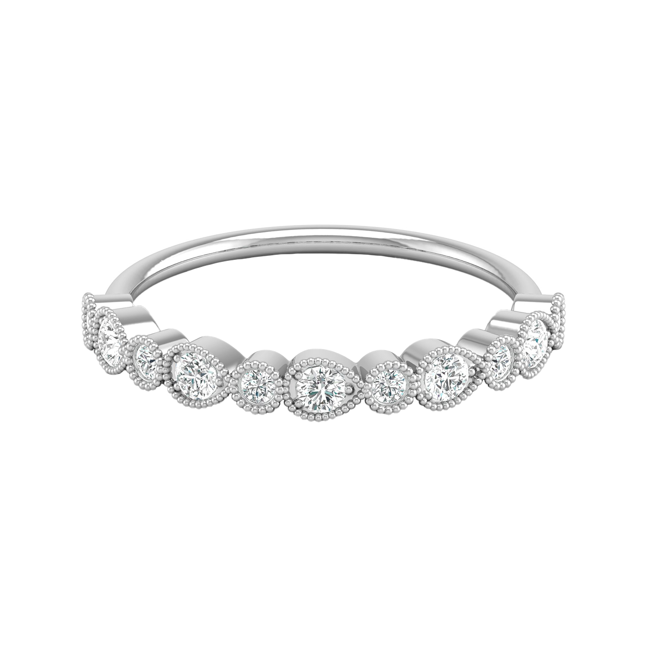 Sparkling Design Diamond Ring