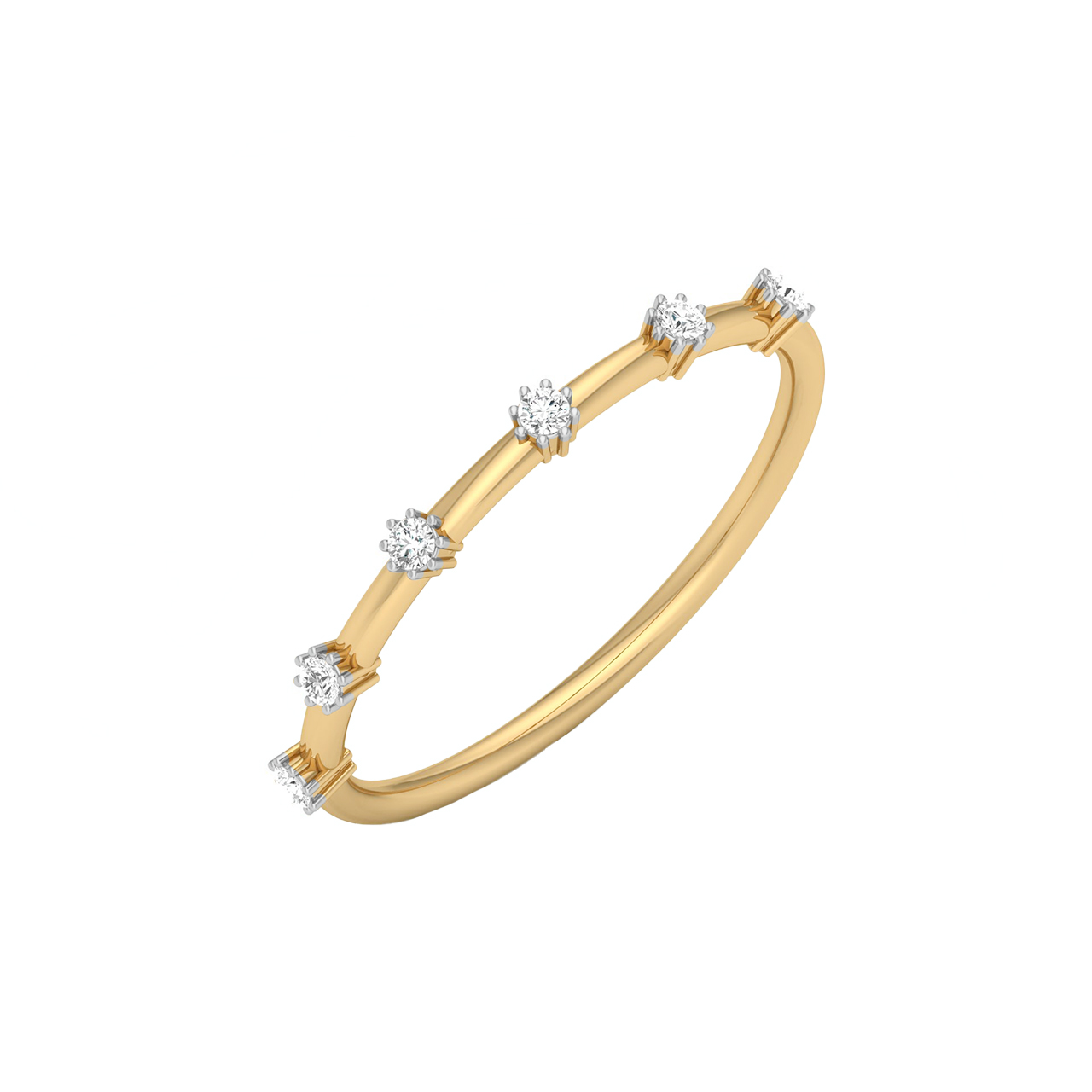 Simple Design Diamond Ring