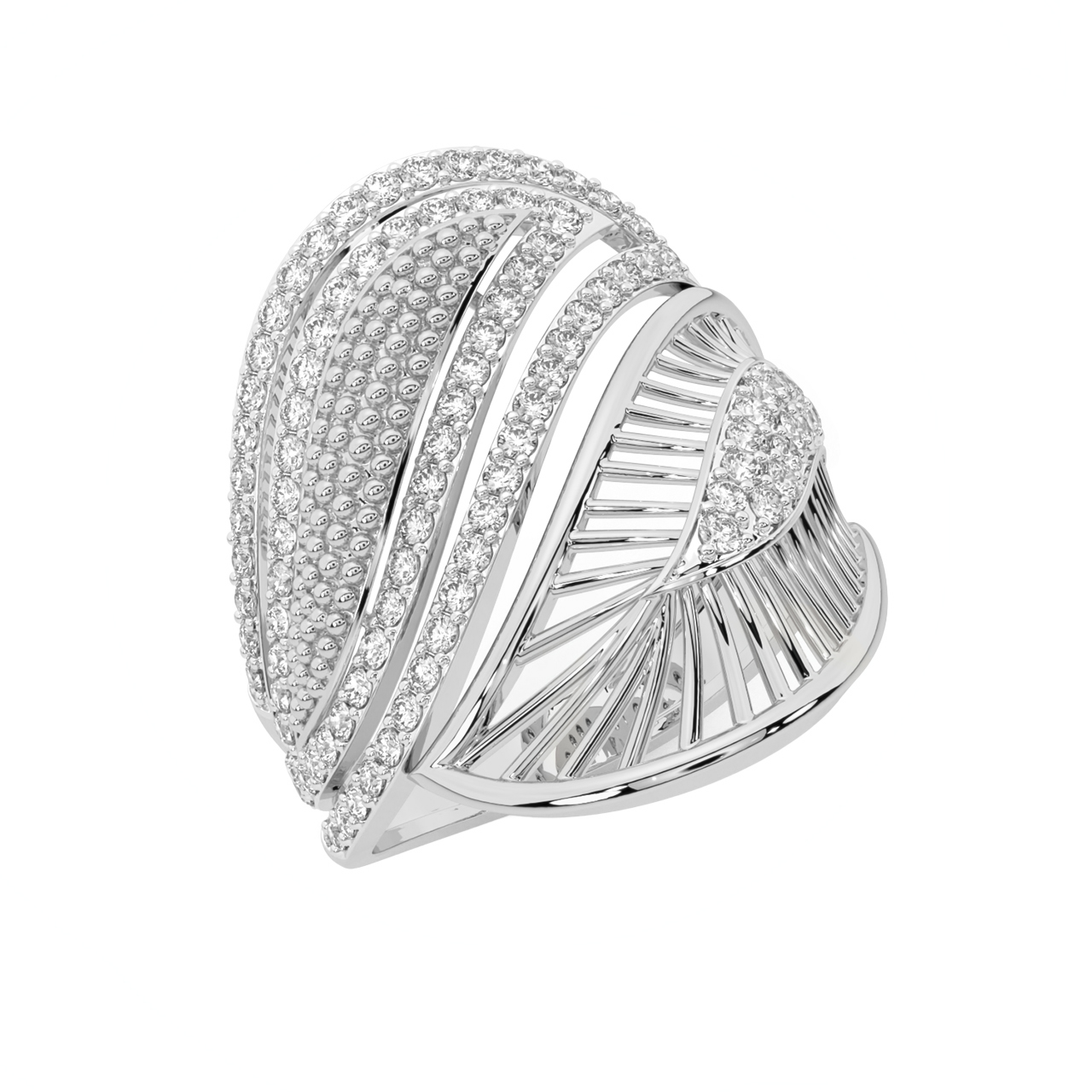 The Layering Design Diamond Ring