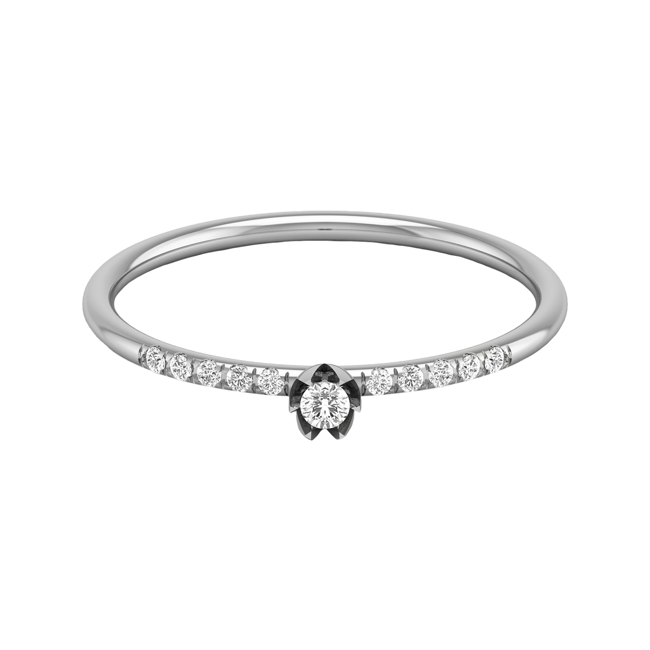 The Charm Design Diamond Ring