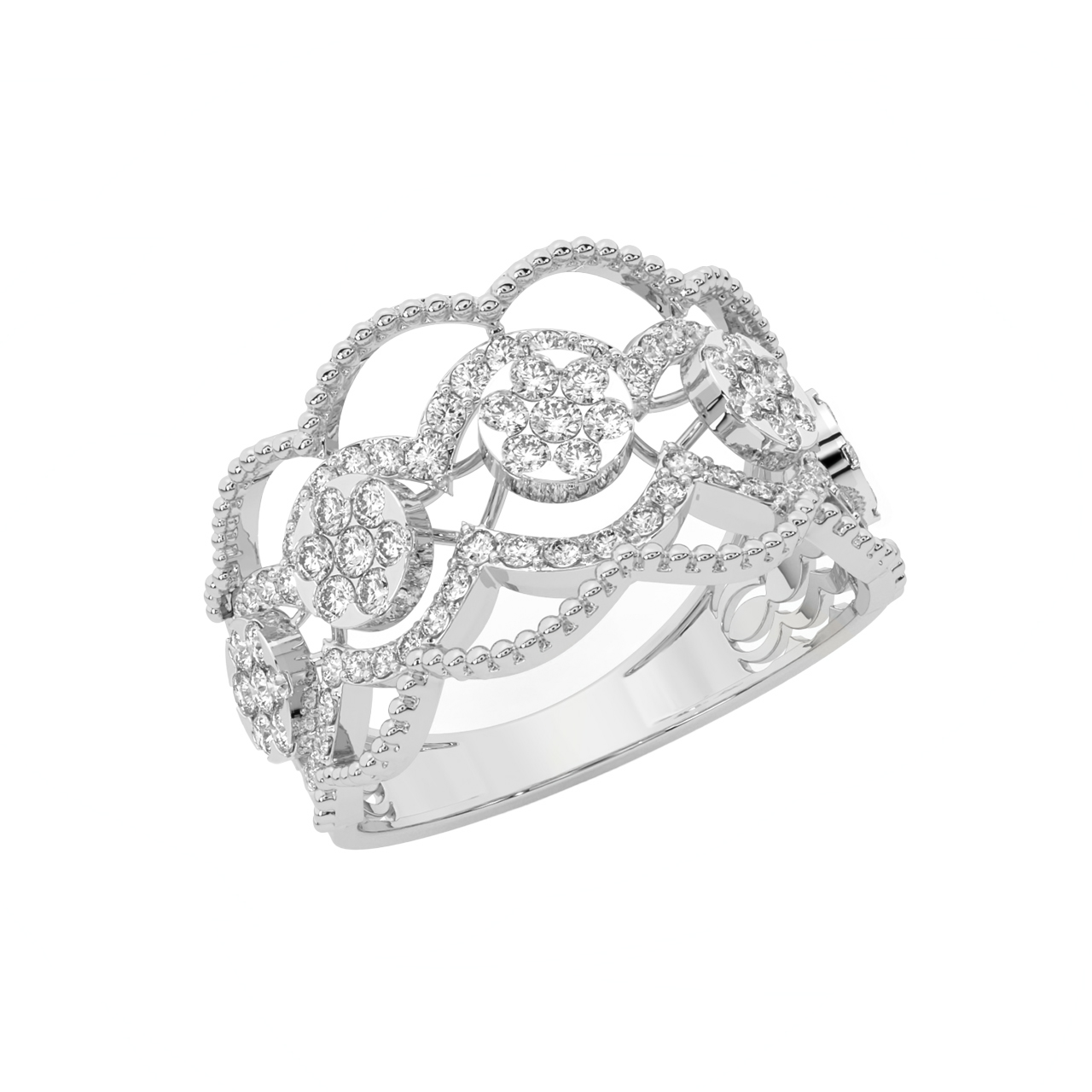 Ace of Lace Diamond Ring