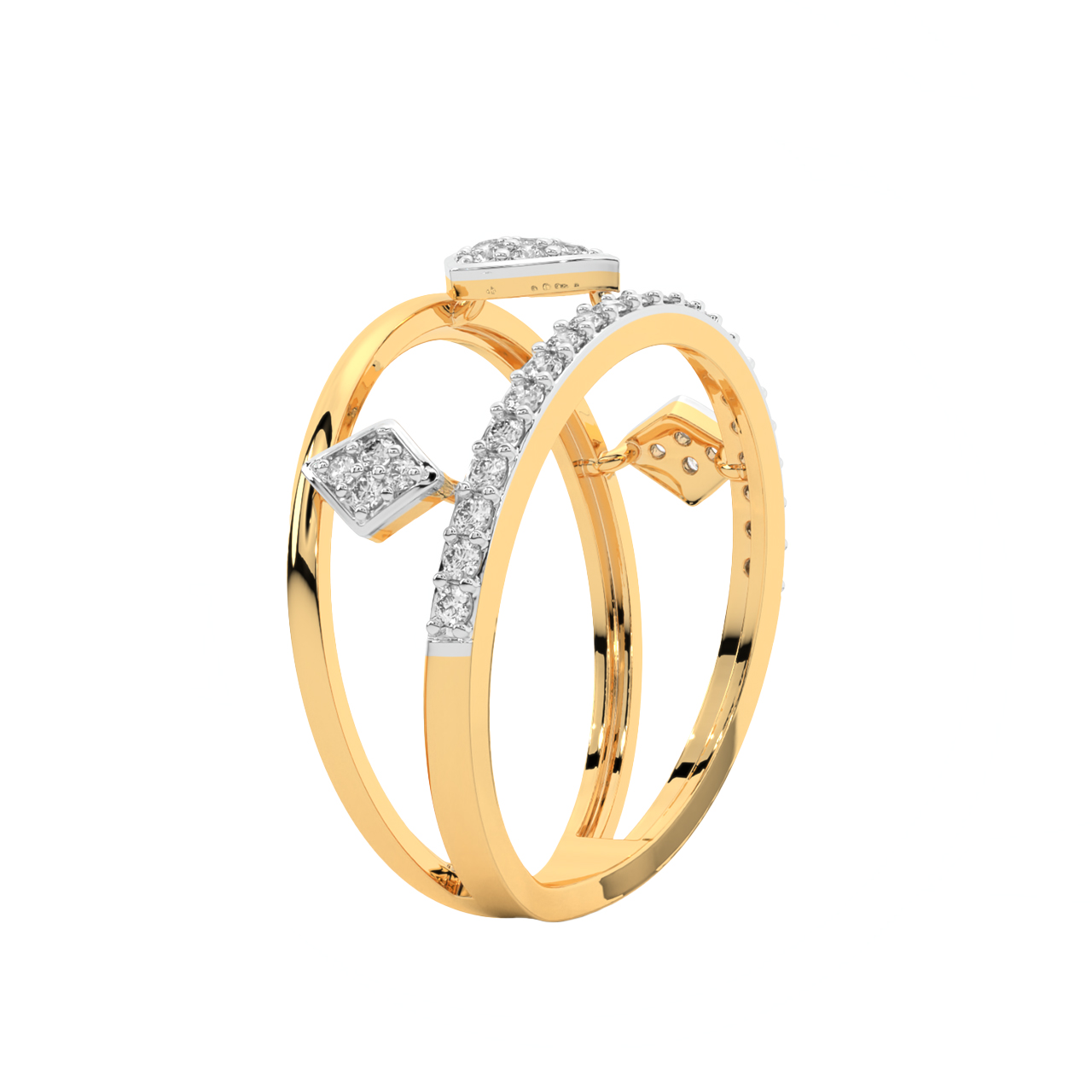 Designer Diamond Ring For Her