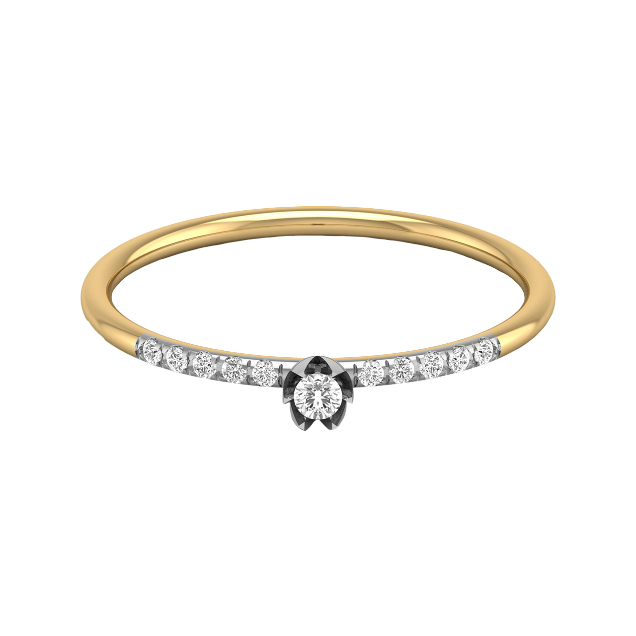 The Charm Design Diamond Ring