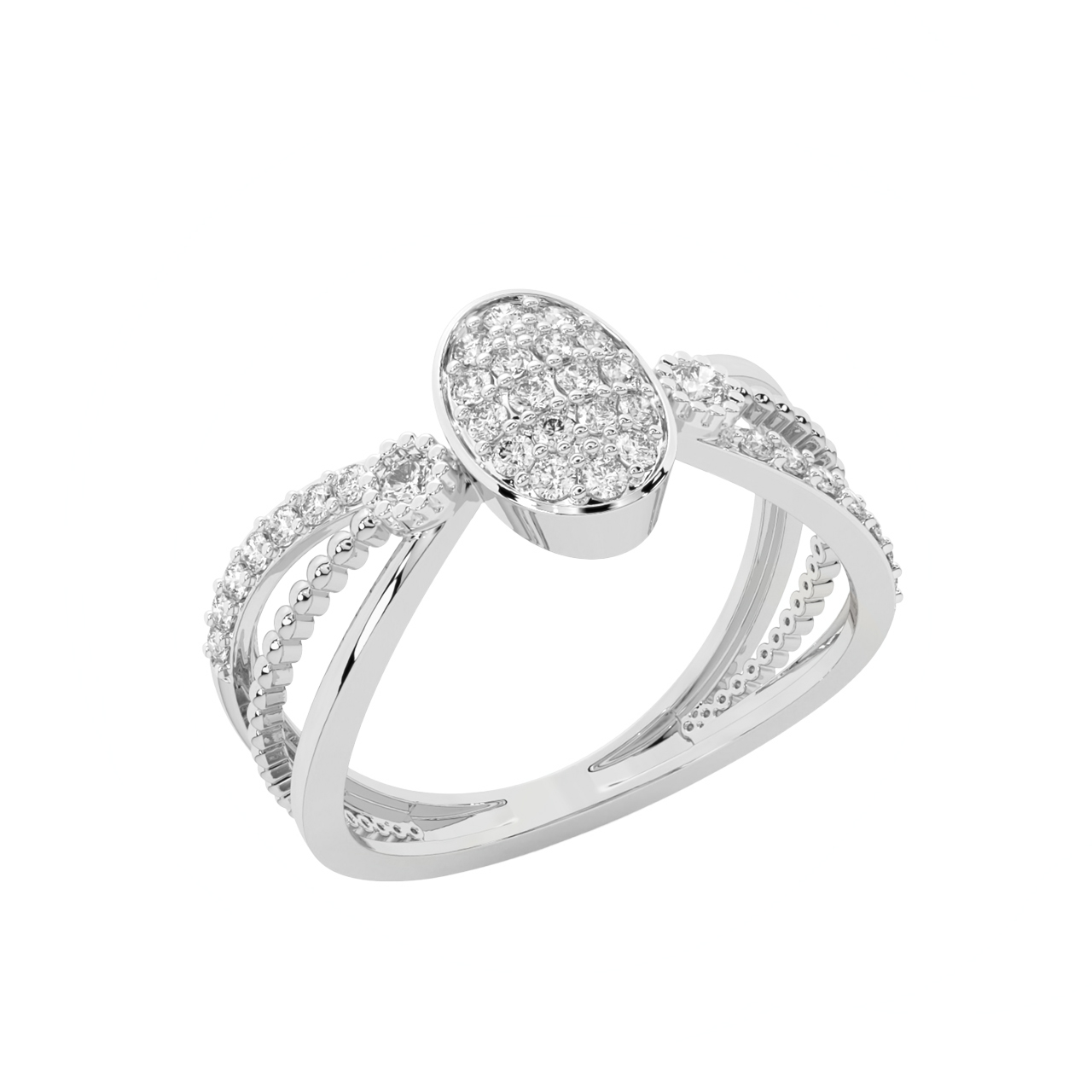 Mayir Round Diamond Engagement Ring