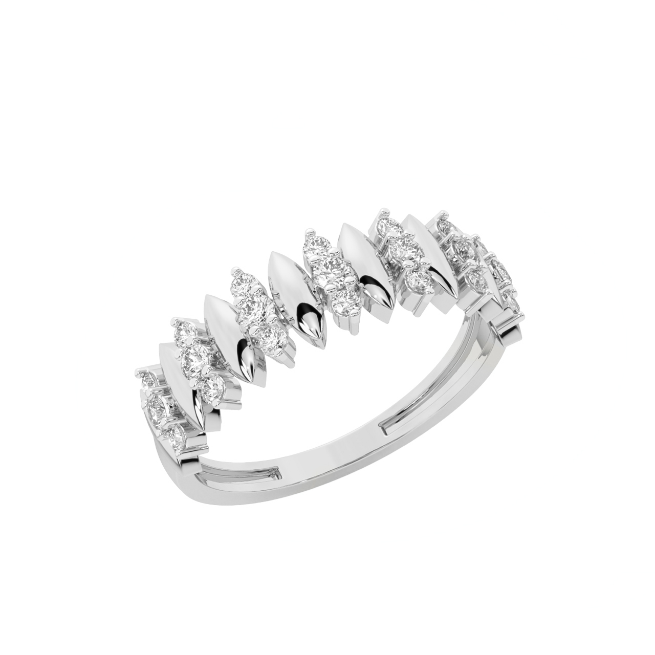 Shifra Round Diamond Engagement Ring